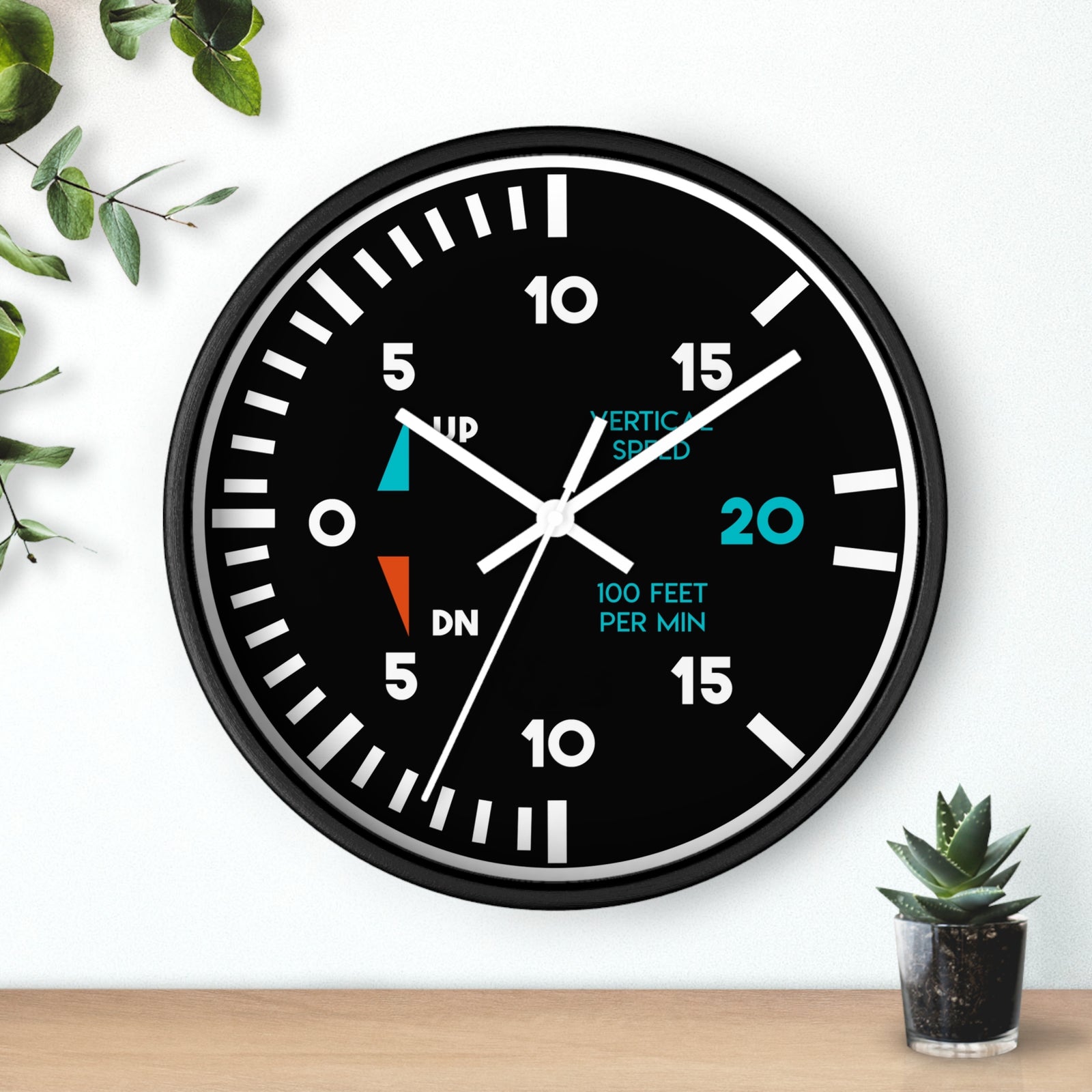 Vertical Speed Indicator - Wall Clock