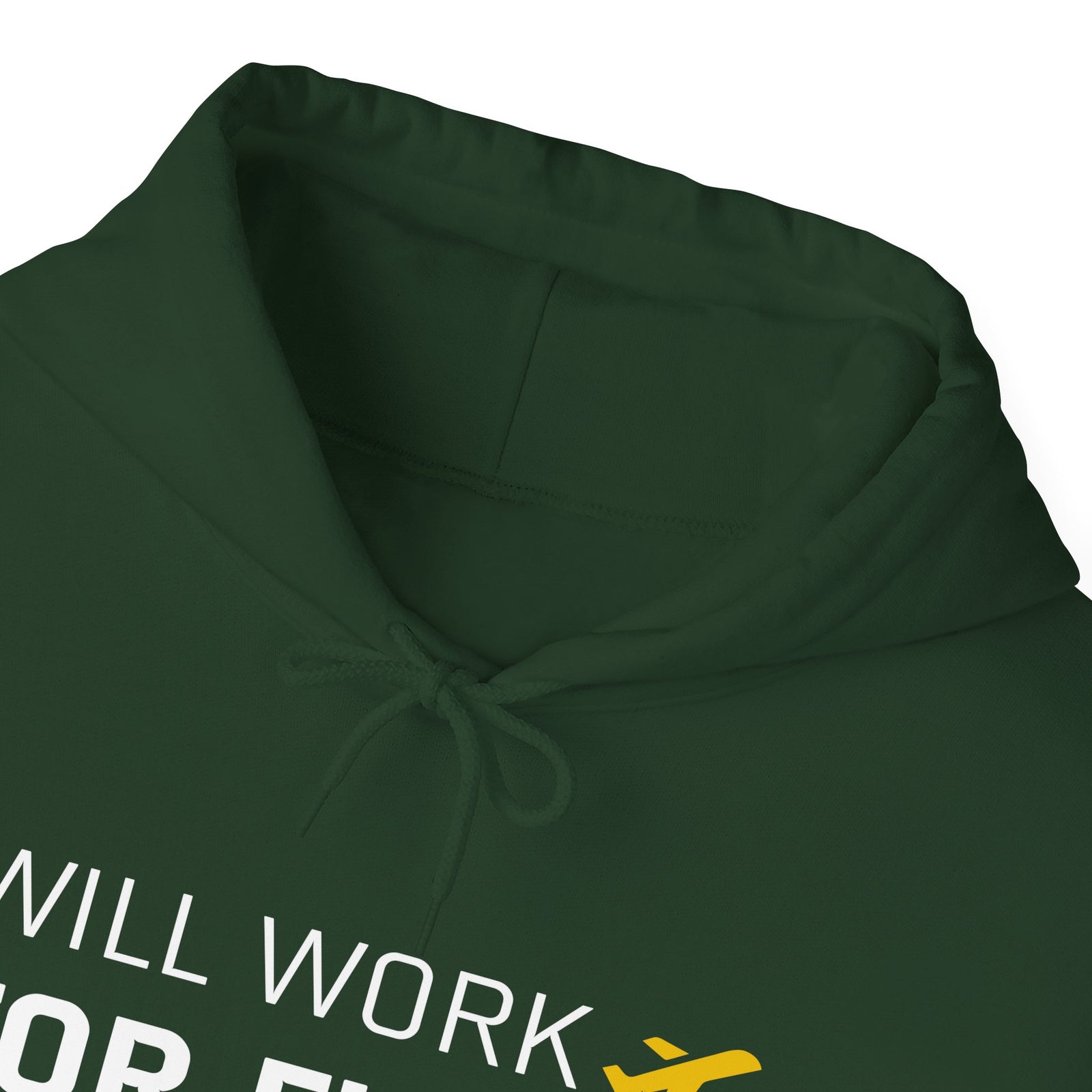 Will Work For Flight Upgrades - Pullover Hoodie