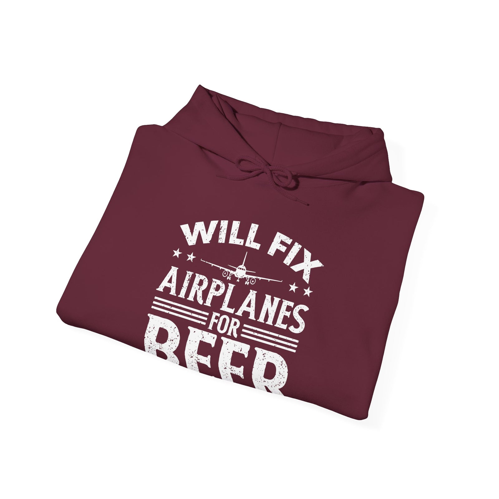 Will Fix Airplanes For Beer - Pullover Hoodie