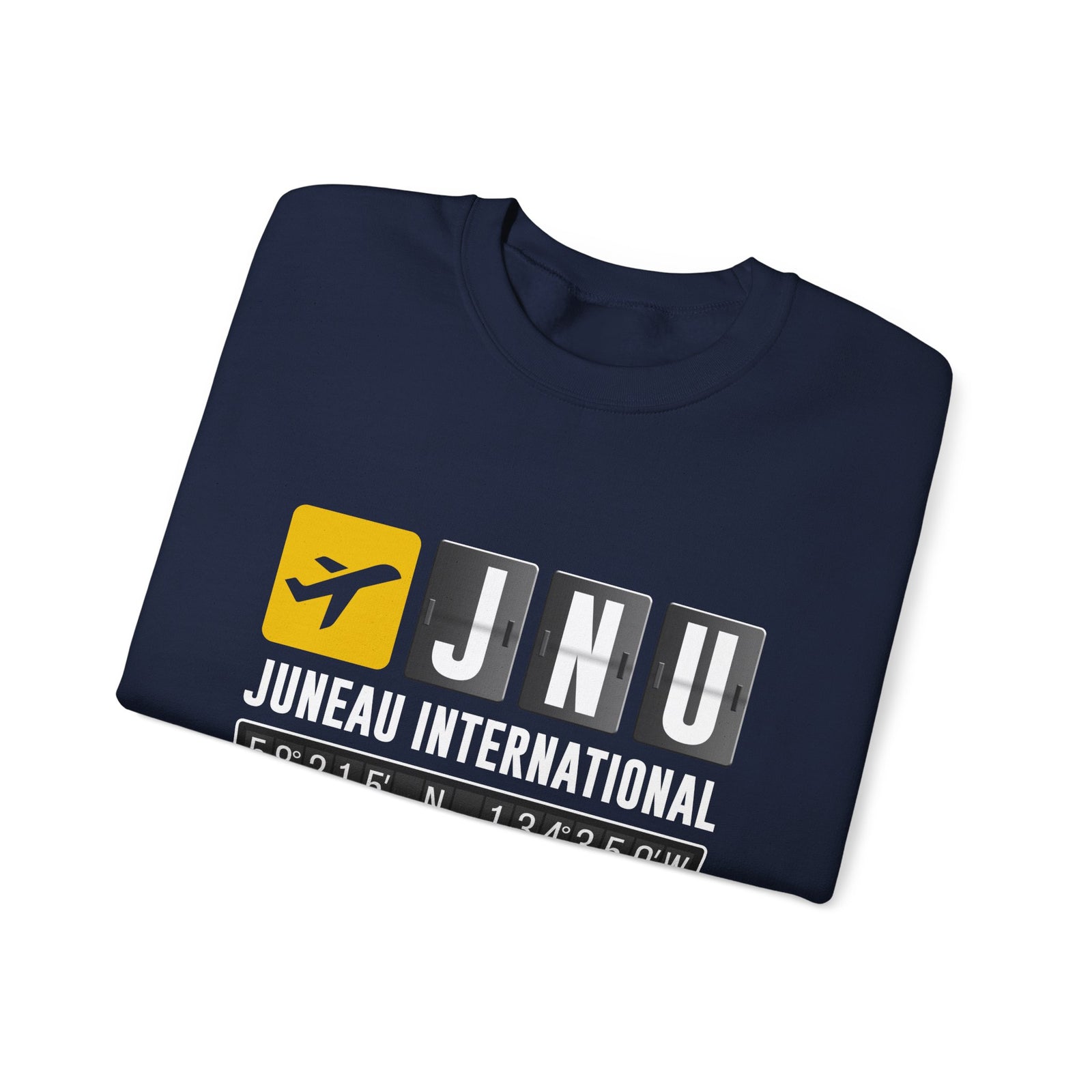JNU Juneau International Airport - Crewneck Sweatshirt