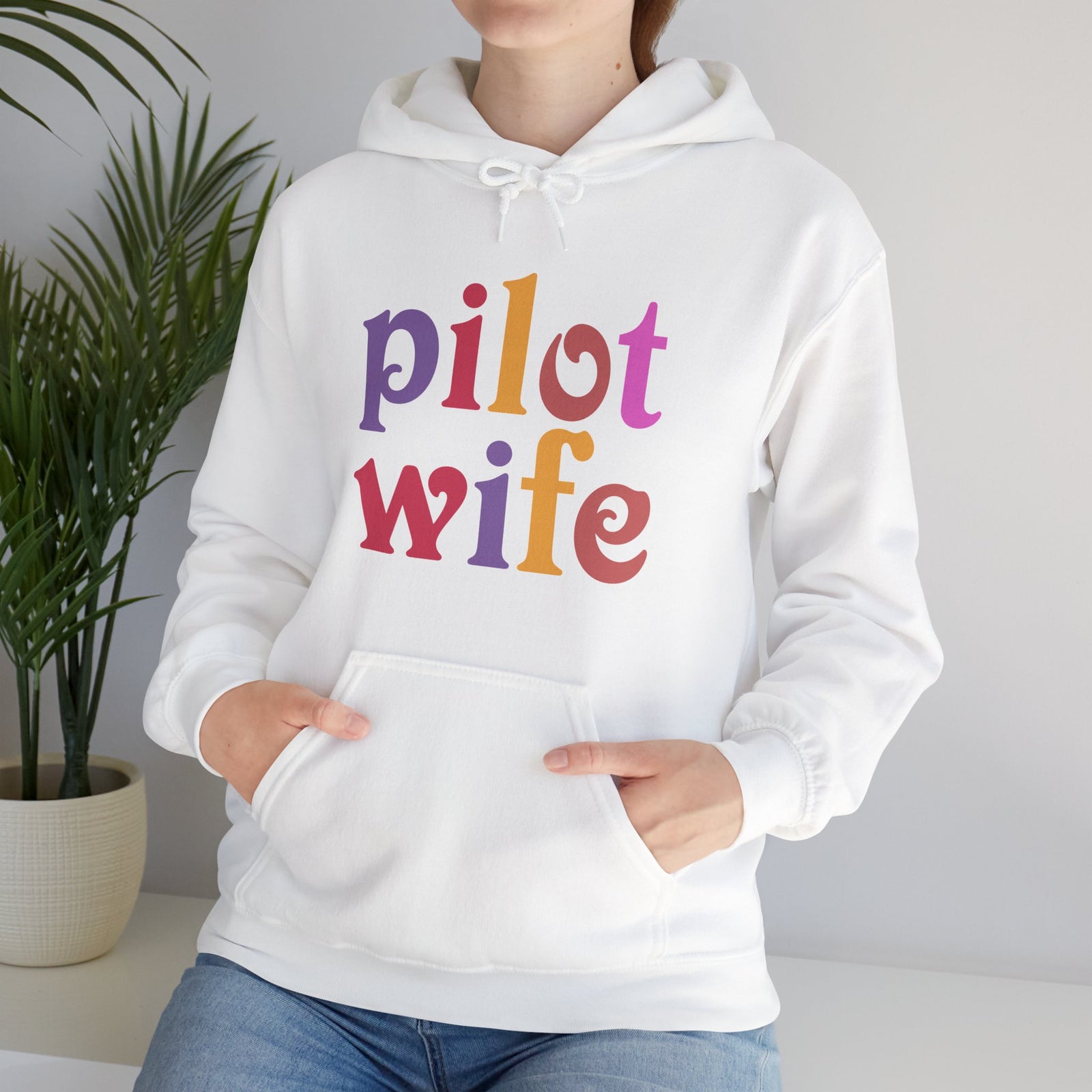 Pilot Wife - Pullover Hoodie