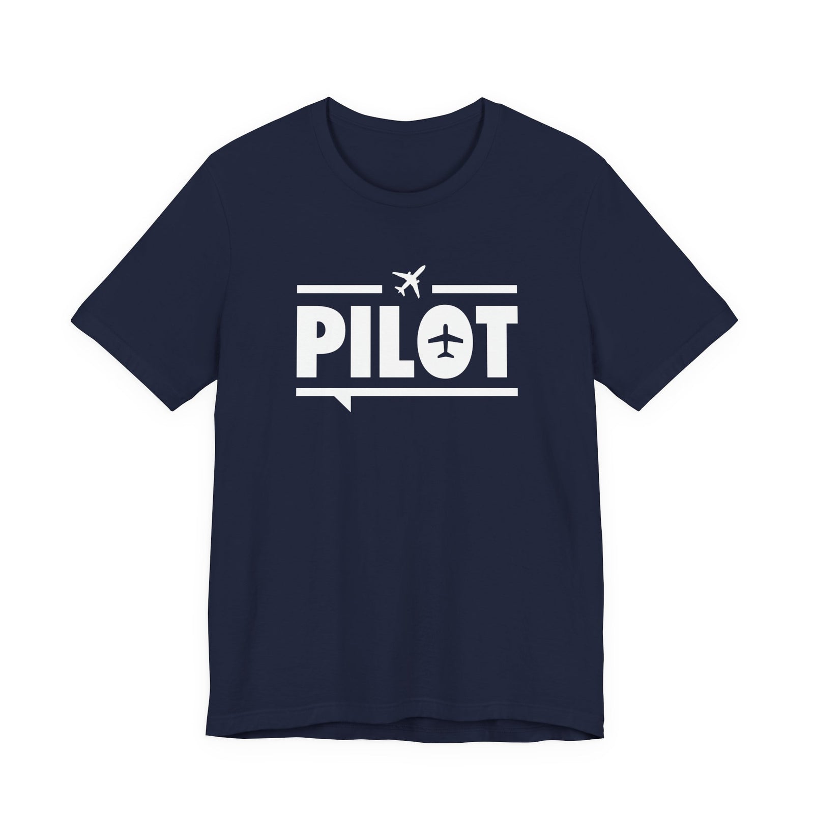 Pilot Unisex Jersey Tee - Perfect for Aviation Enthusiasts