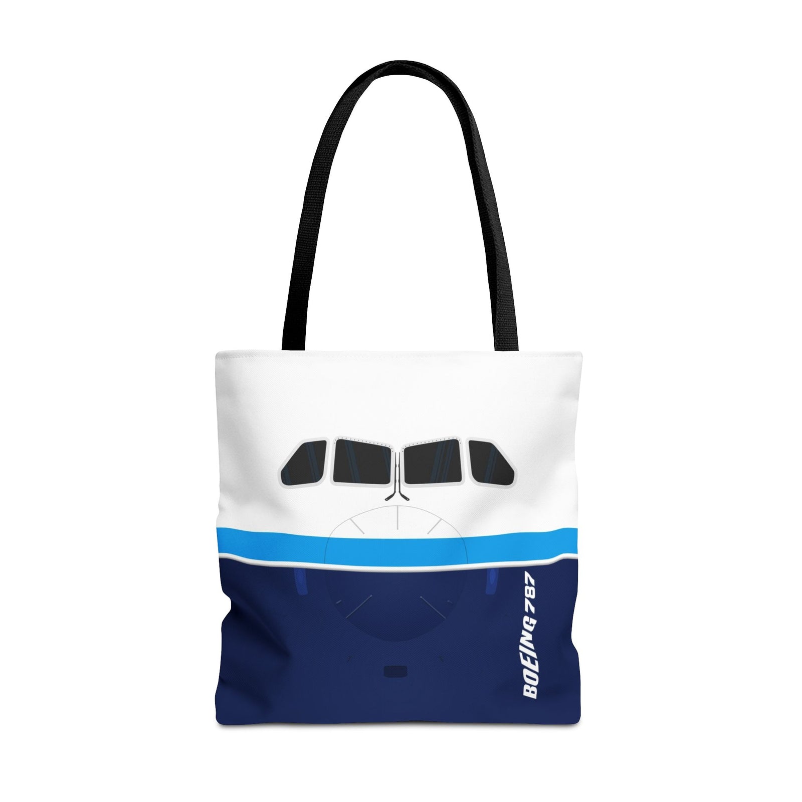 787 Tote Bag — Printed Green Travel Tote
