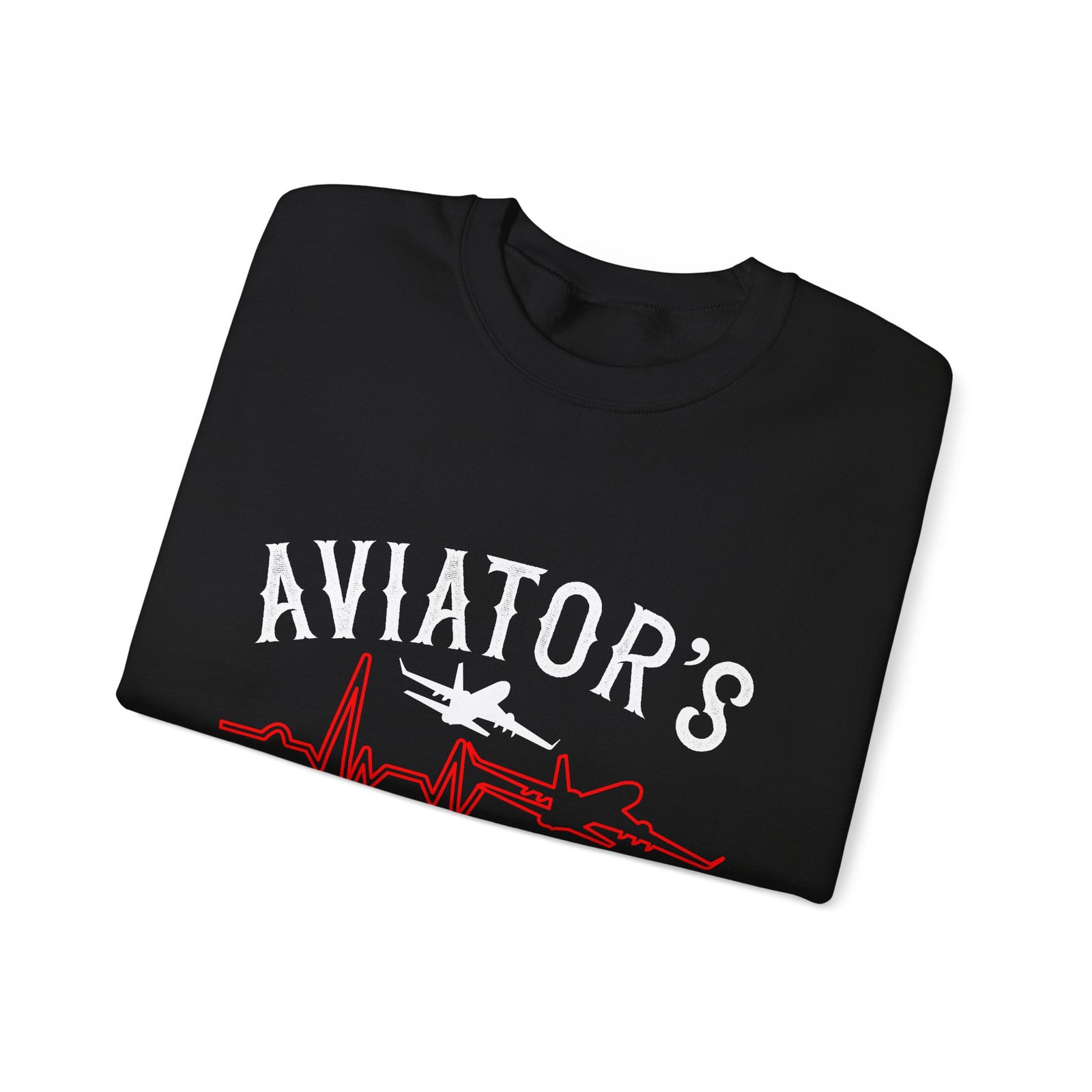 Aviators Heartbeat - Unisex Crewneck Sweatshirt