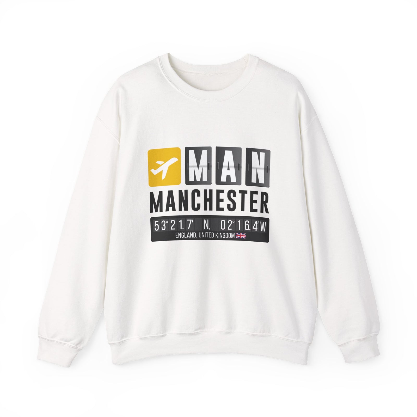 MAN Manchester Airport UK - Crewneck Sweatshirt
