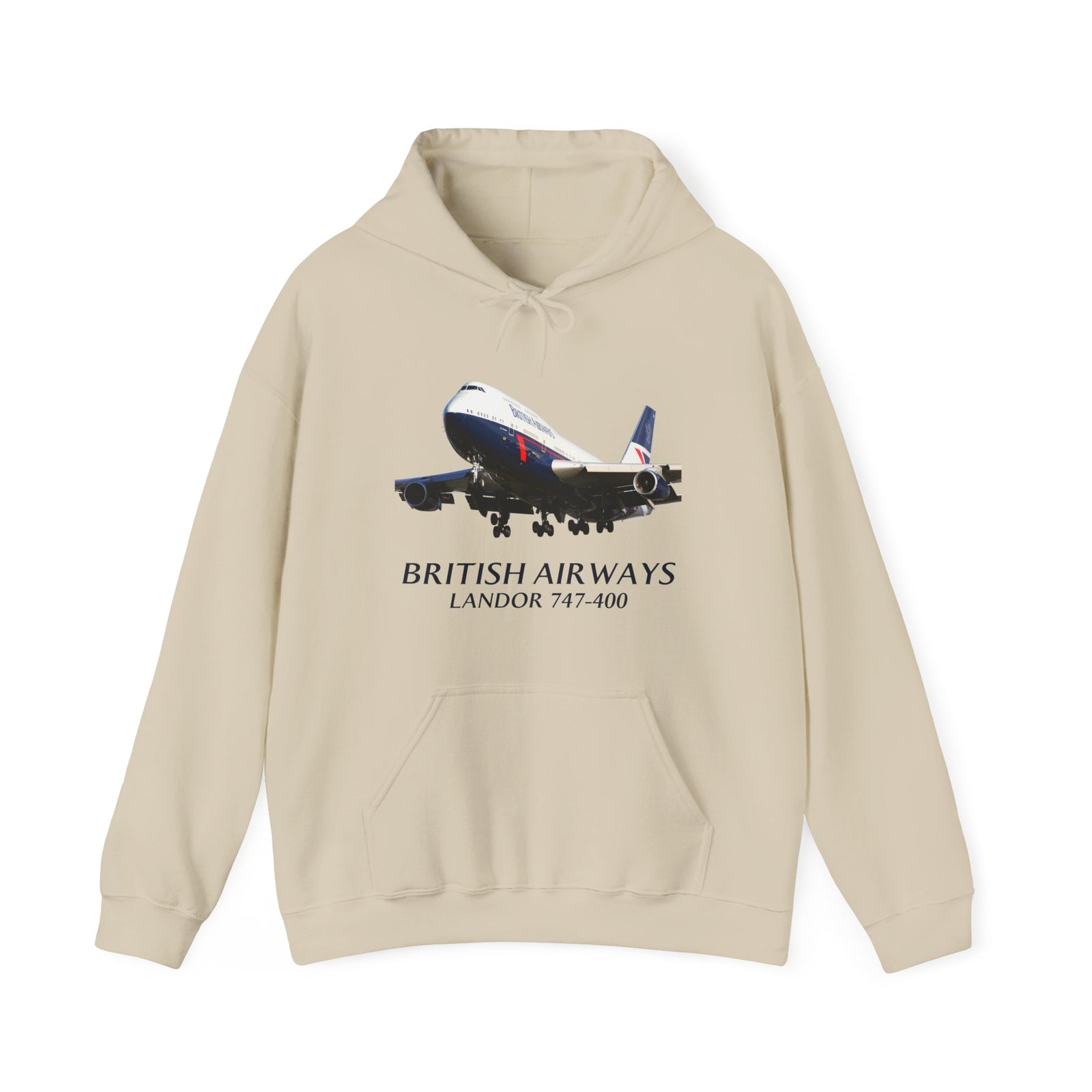 British Airways Landor 747-400 - Pullover Hoodie