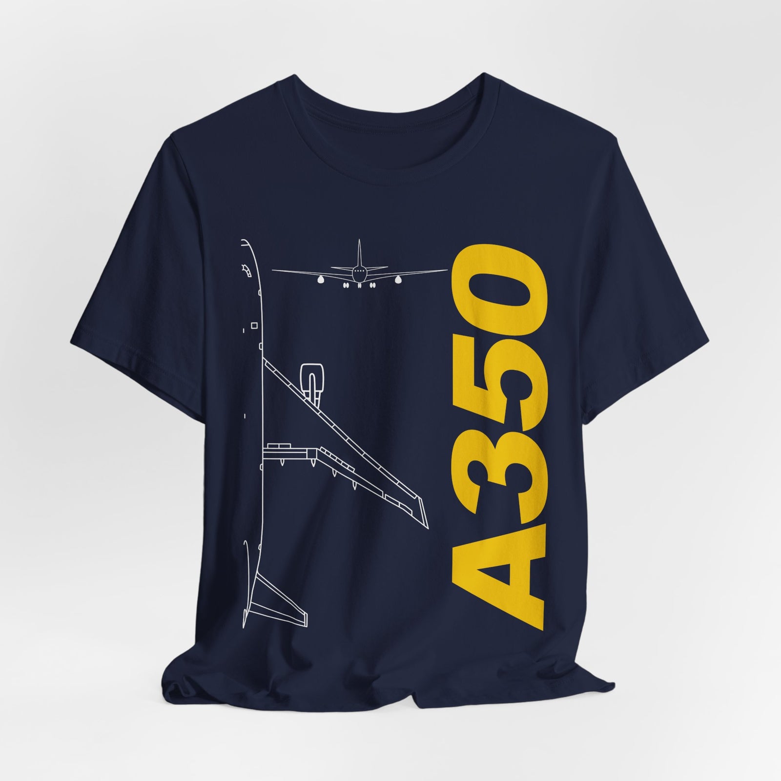 Airbus A350 Unisex Jersey Tee - Perfect for Aviation Enthusiasts