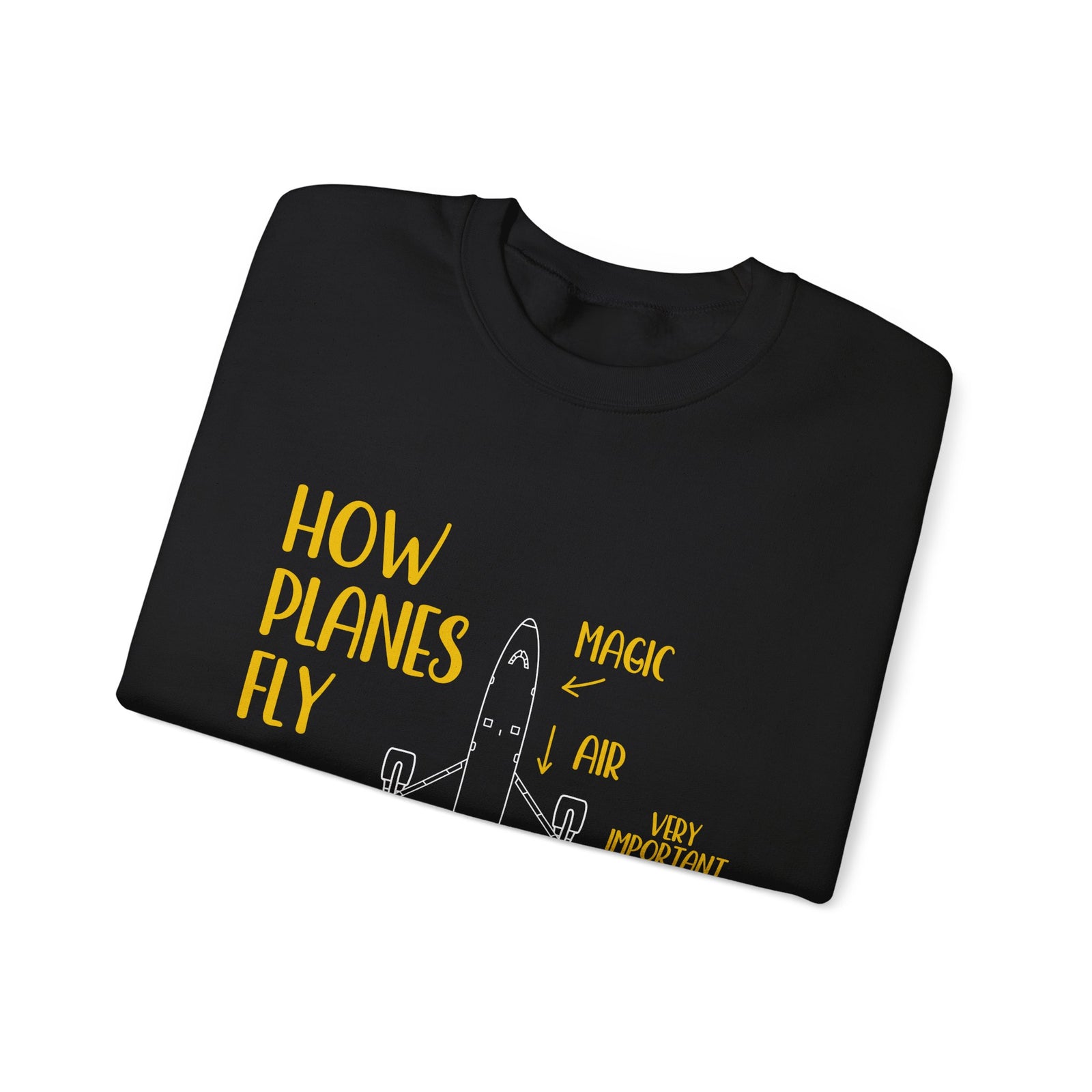 How Planes Fly? - Crewneck Sweatshirt
