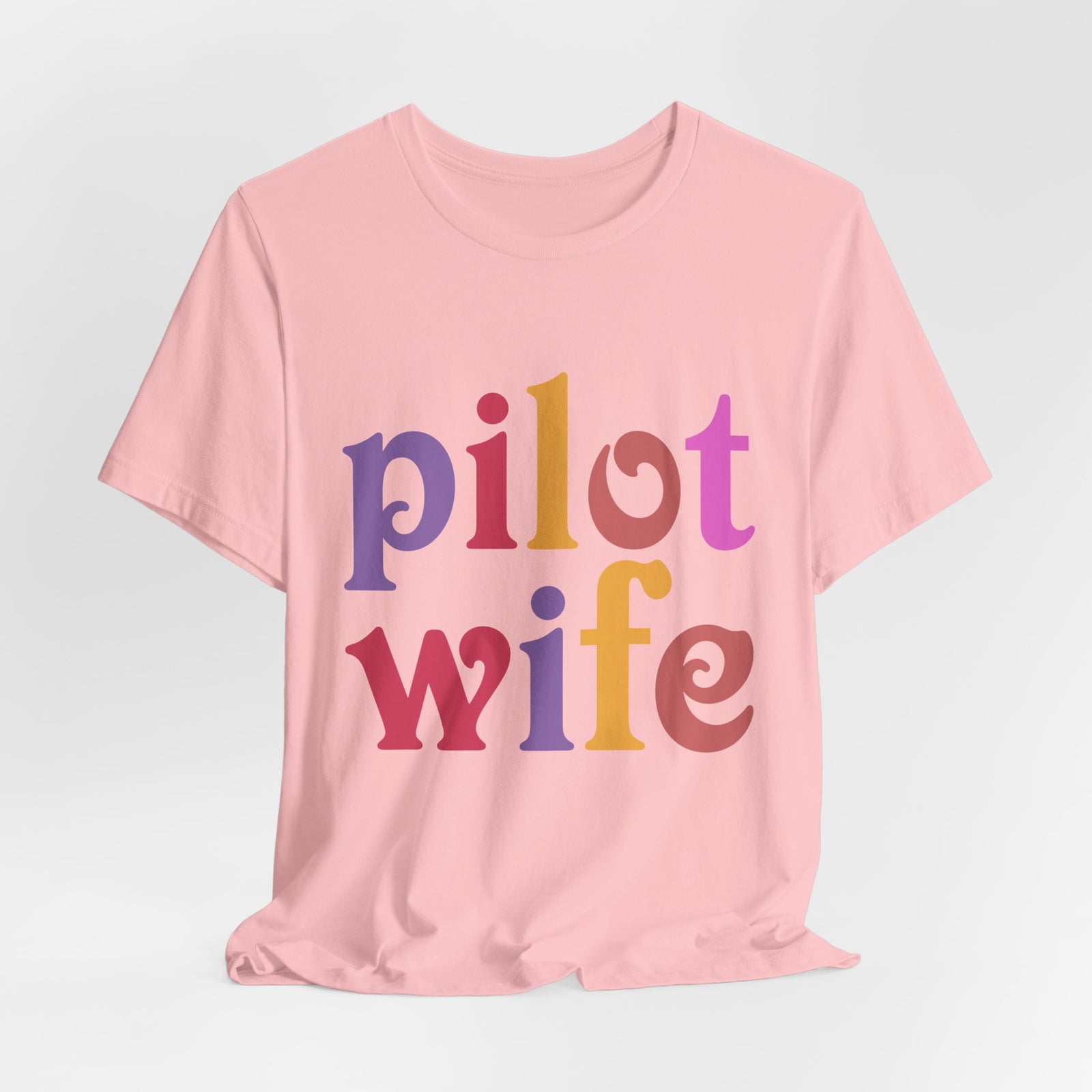 Pilot Wife Unisex Jersey Tee - Perfect for Aviation Enthusiasts