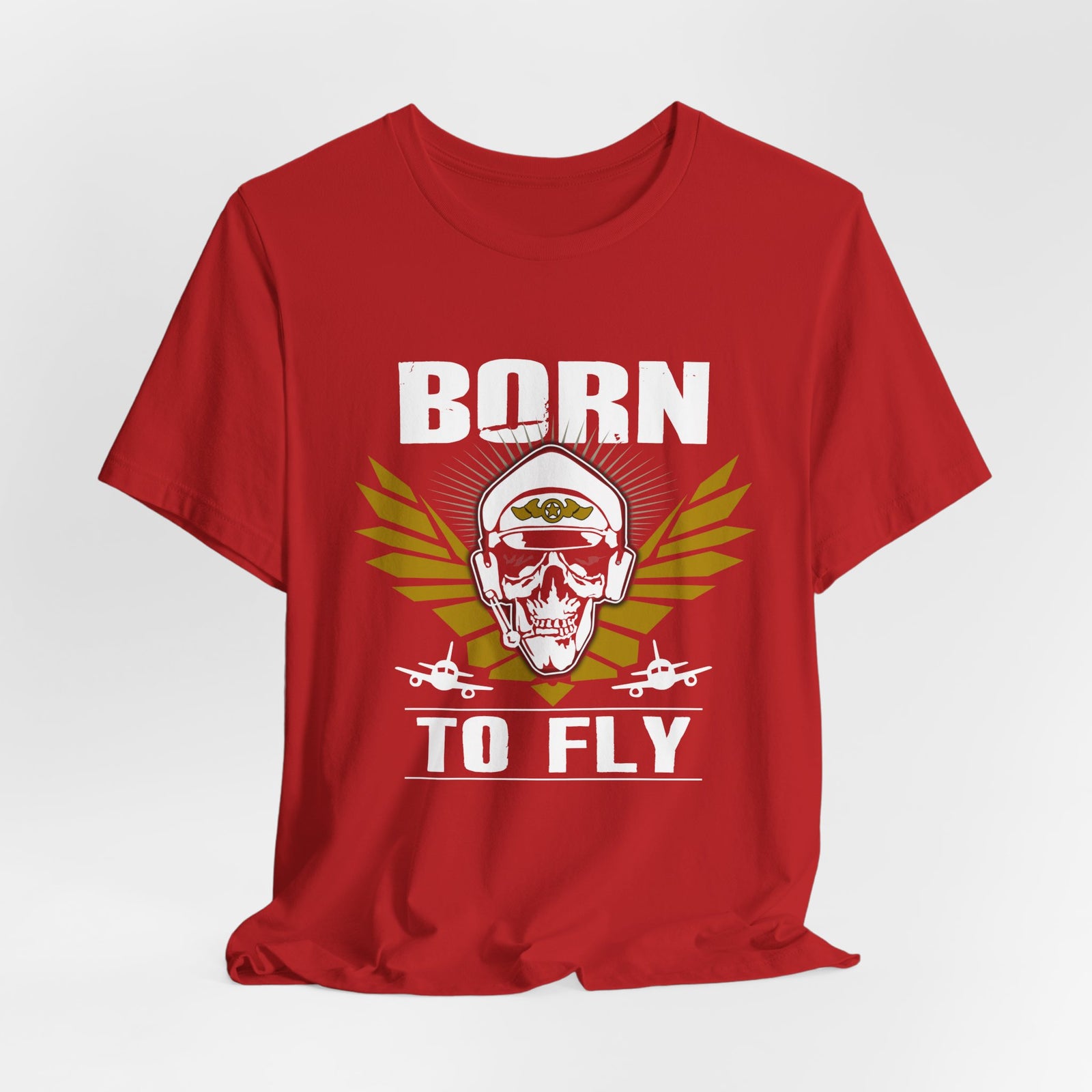 Born To Fly Unisex Jersey Tee - Perfect for Aviation Enthusiasts
