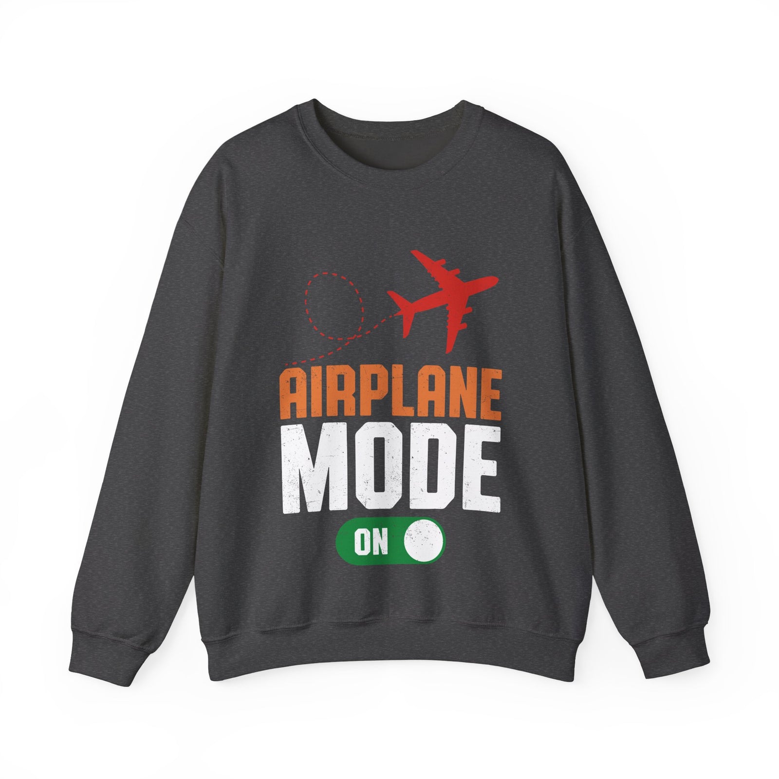 Airplane Mode On - Crewneck Sweatshirt
