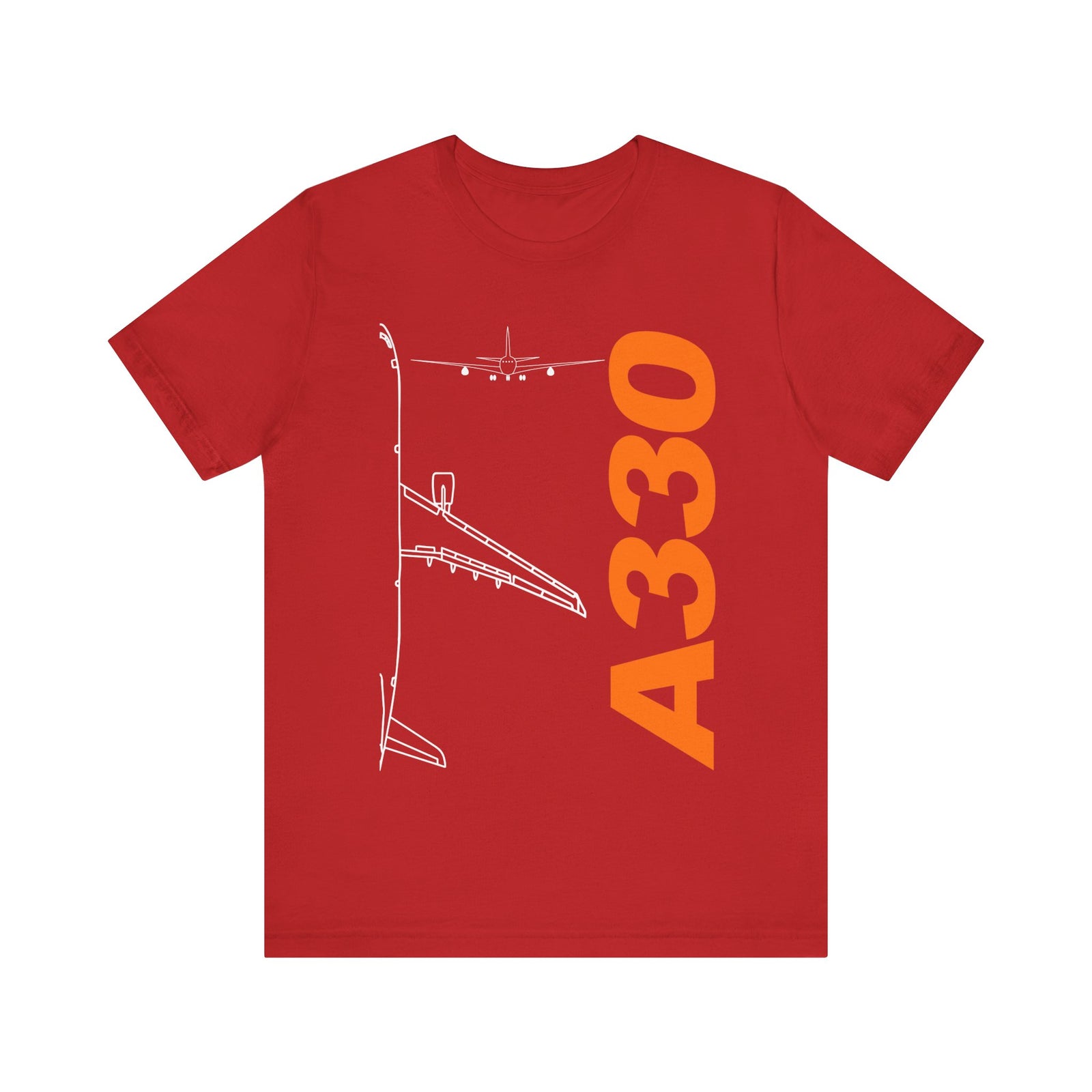 Airbus A330 Unisex Jersey Tee - Perfect for Aviation Enthusiasts
