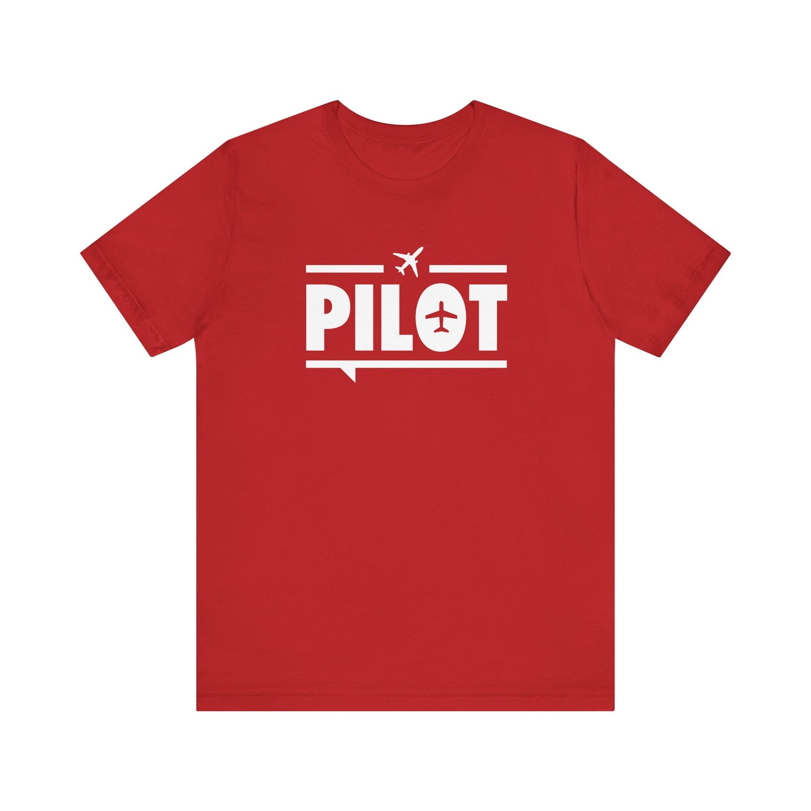 Pilot Unisex Jersey Tee - Perfect for Aviation Enthusiasts