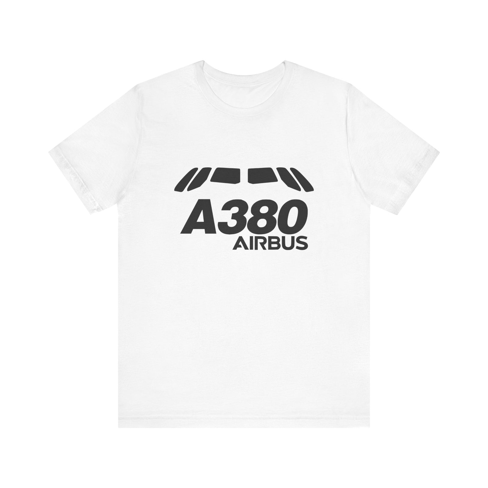 Airbus A380 Unisex Jersey Tee - Perfect for Aviation Enthusiasts