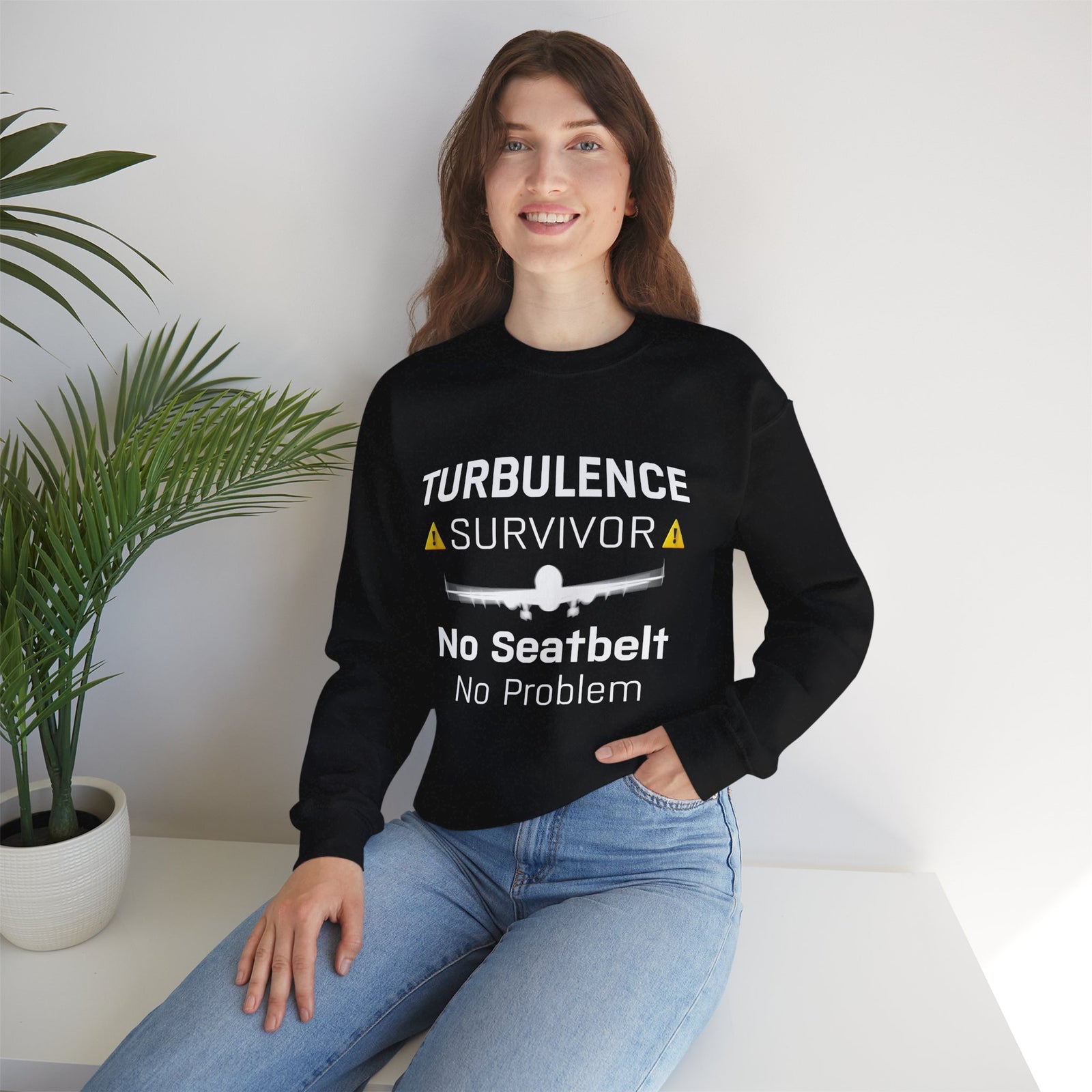 Turbulence survivor - Crewneck Sweatshirt