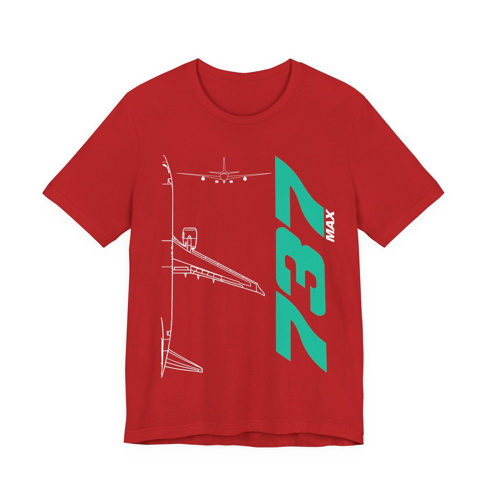 Boeing 737 Max Unisex Jersey Tee - Perfect for Aviation Enthusiasts