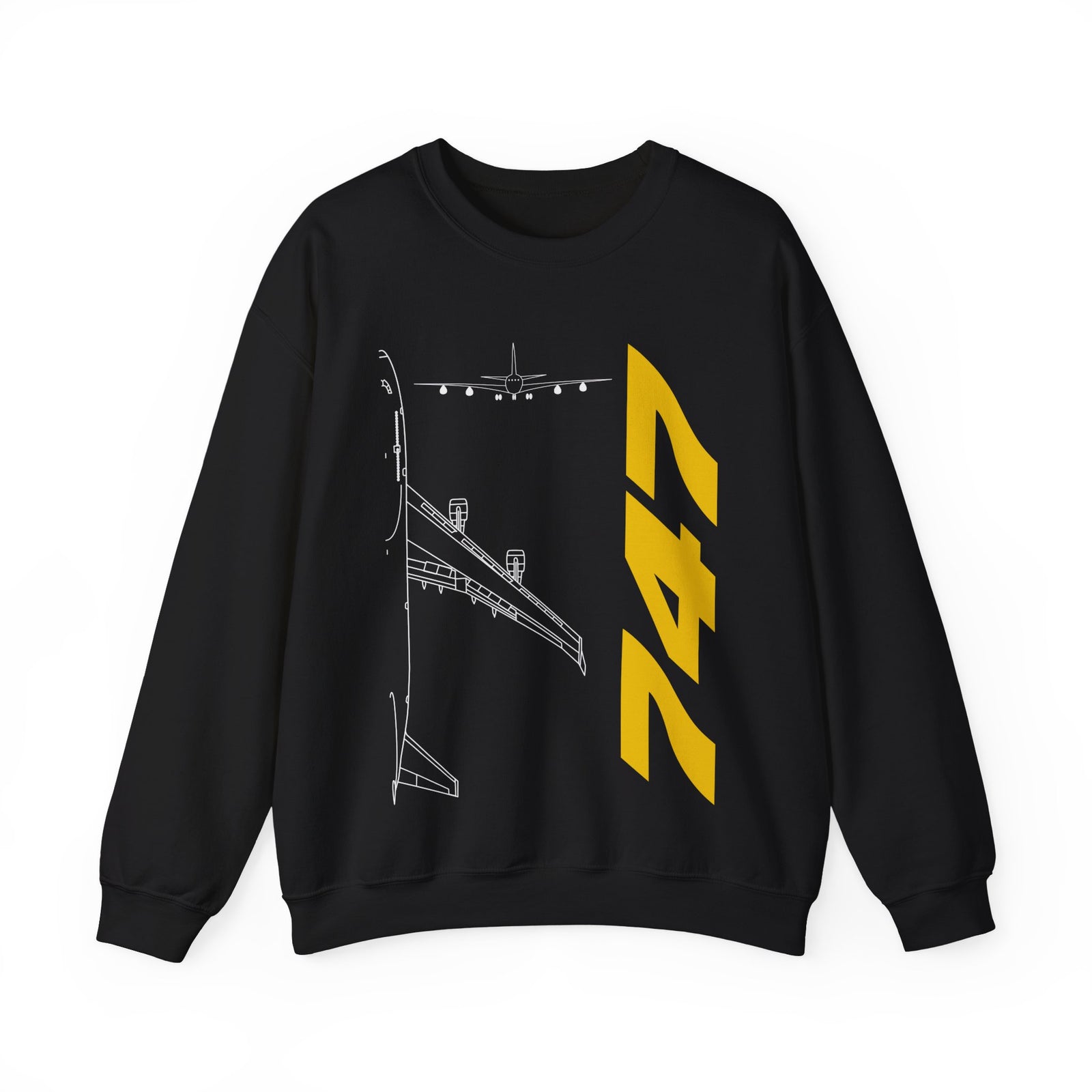 Boeing 747 Crewneck Sweatshirt - Travel Inspiring Cozy Apparel