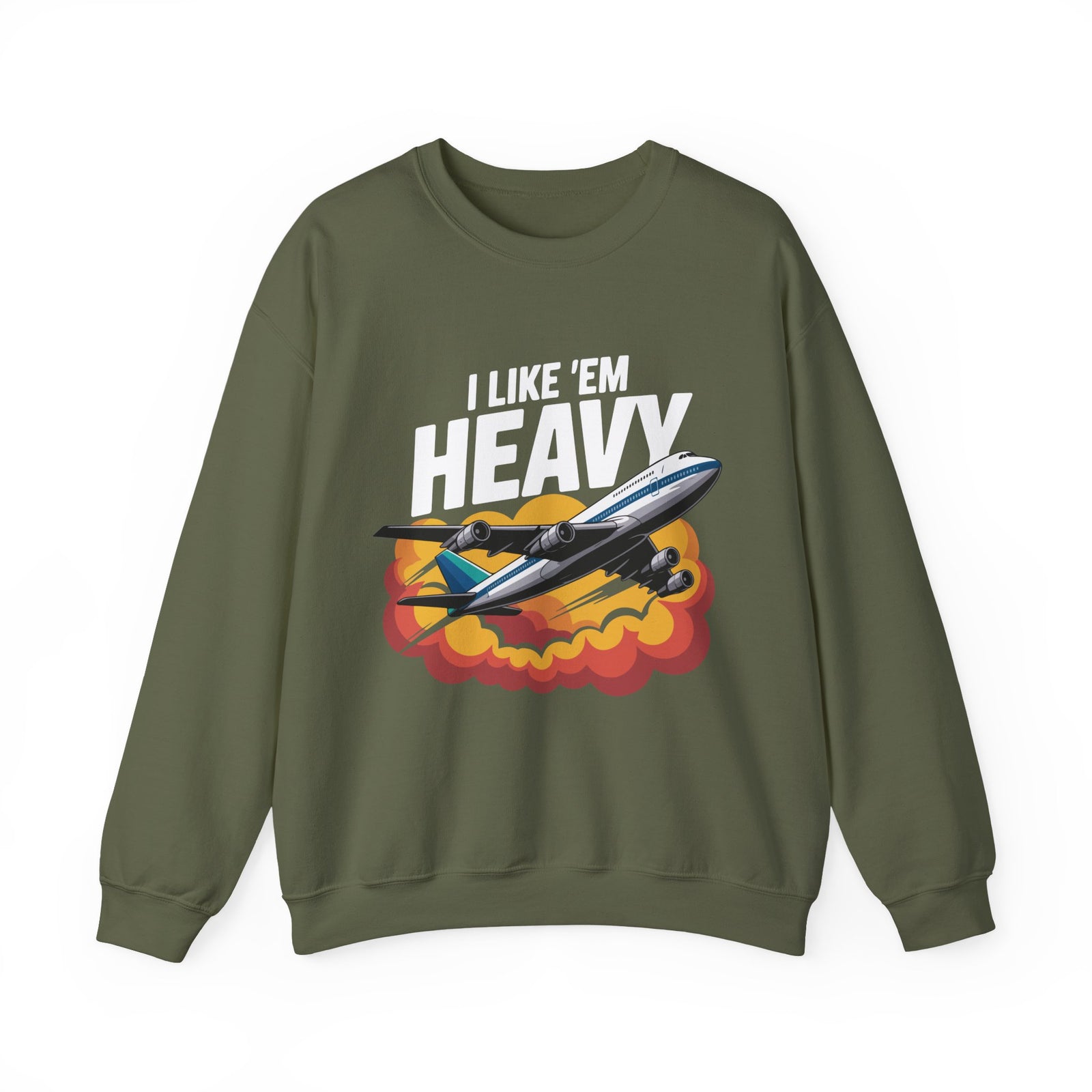 I like ‘Em Heavy - Unisex Crewneck Sweatshirt