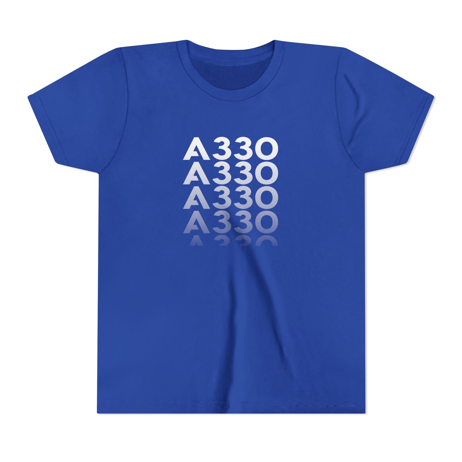 Airbus A330 - Unisex Youth Short Sleeve Tee