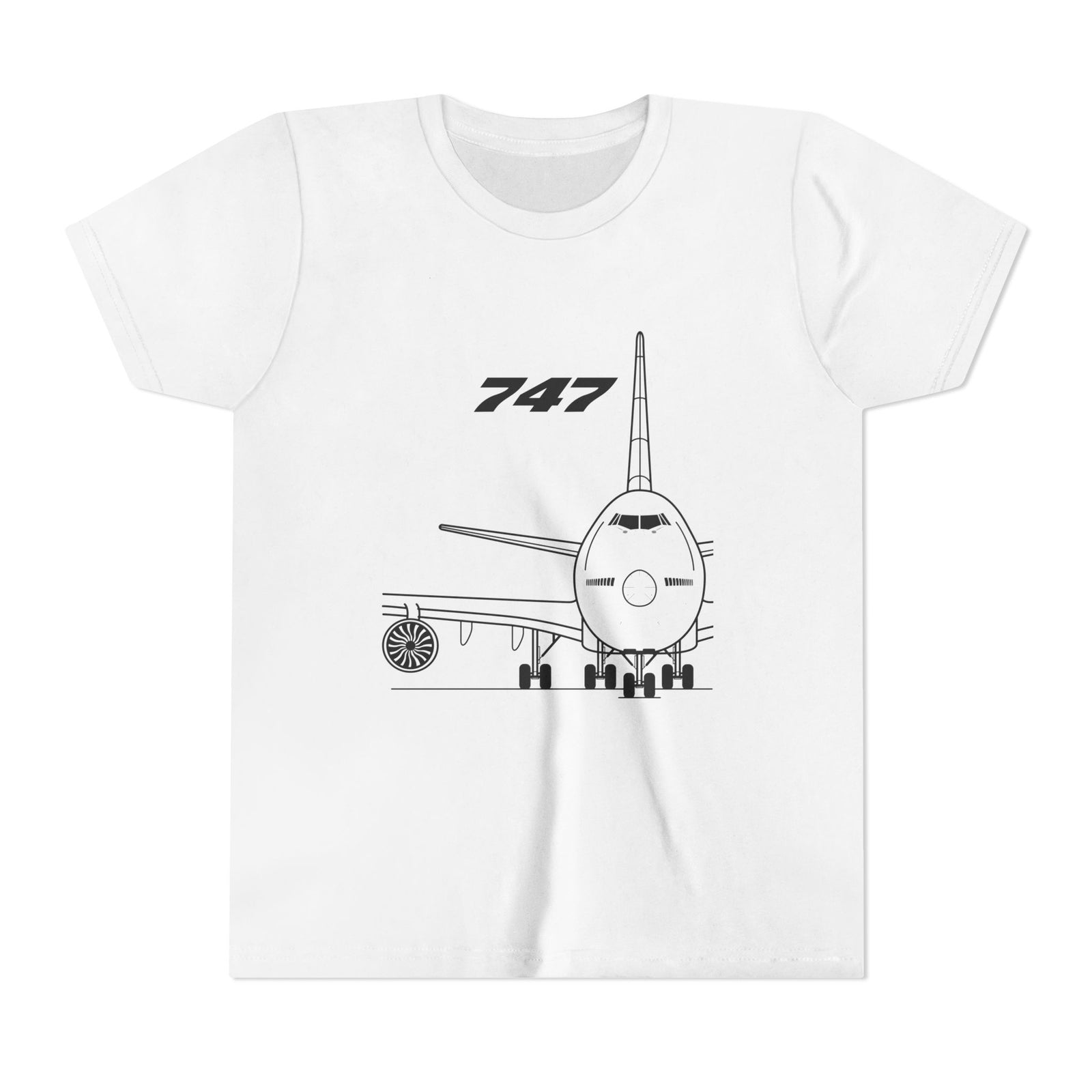 747 - Unisex Youth Short Sleeve Tee