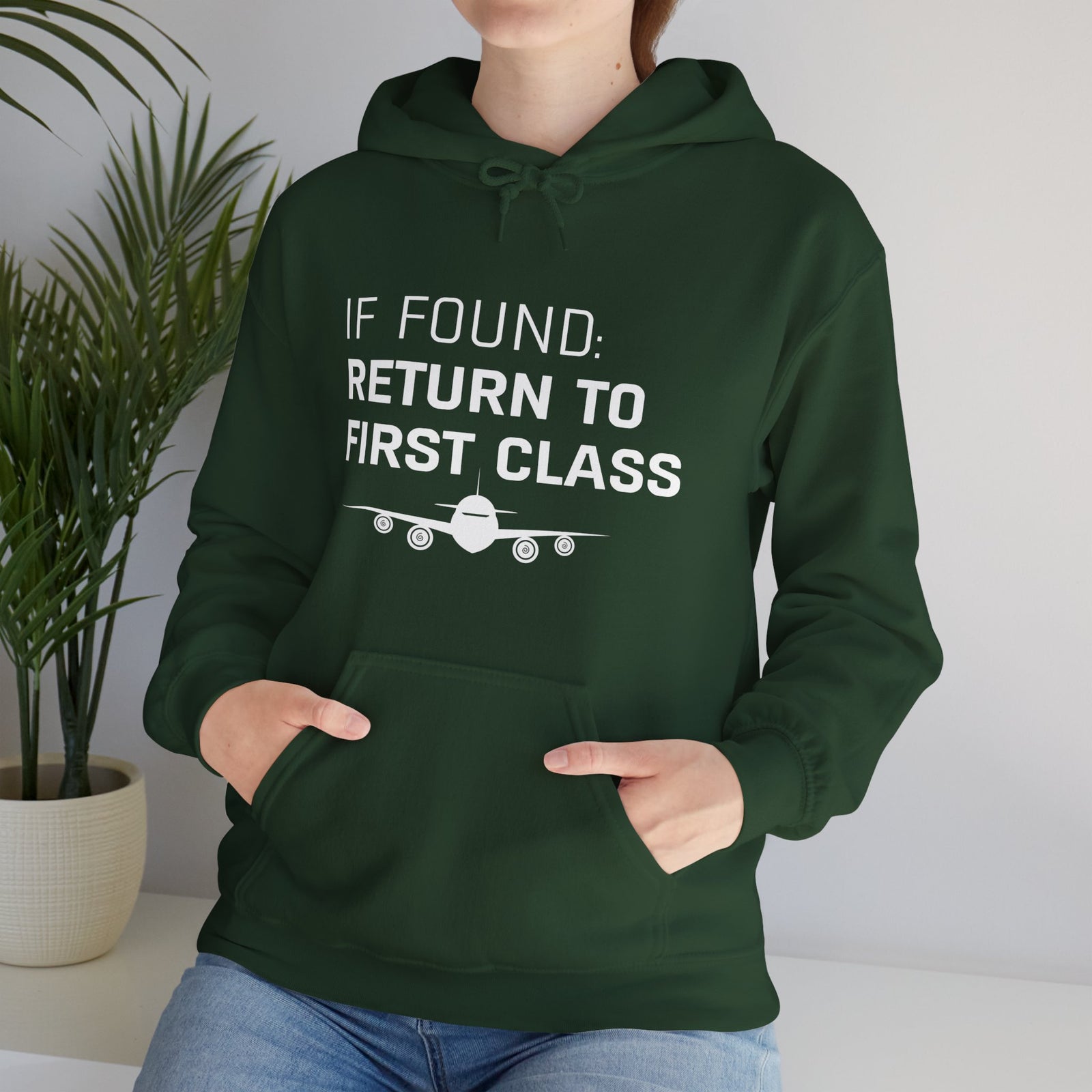 If Found: Return To First Class - Pullover Hoodie