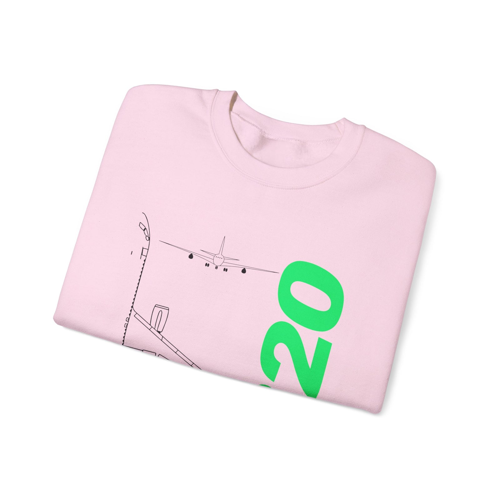 Airbus A320 Crewneck Sweatshirt - Travel Inspiring Cozy Apparel