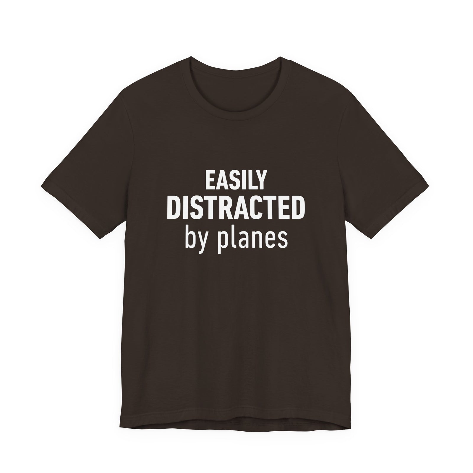 Easily Distracted by Planes - Unisex Jersey Tee