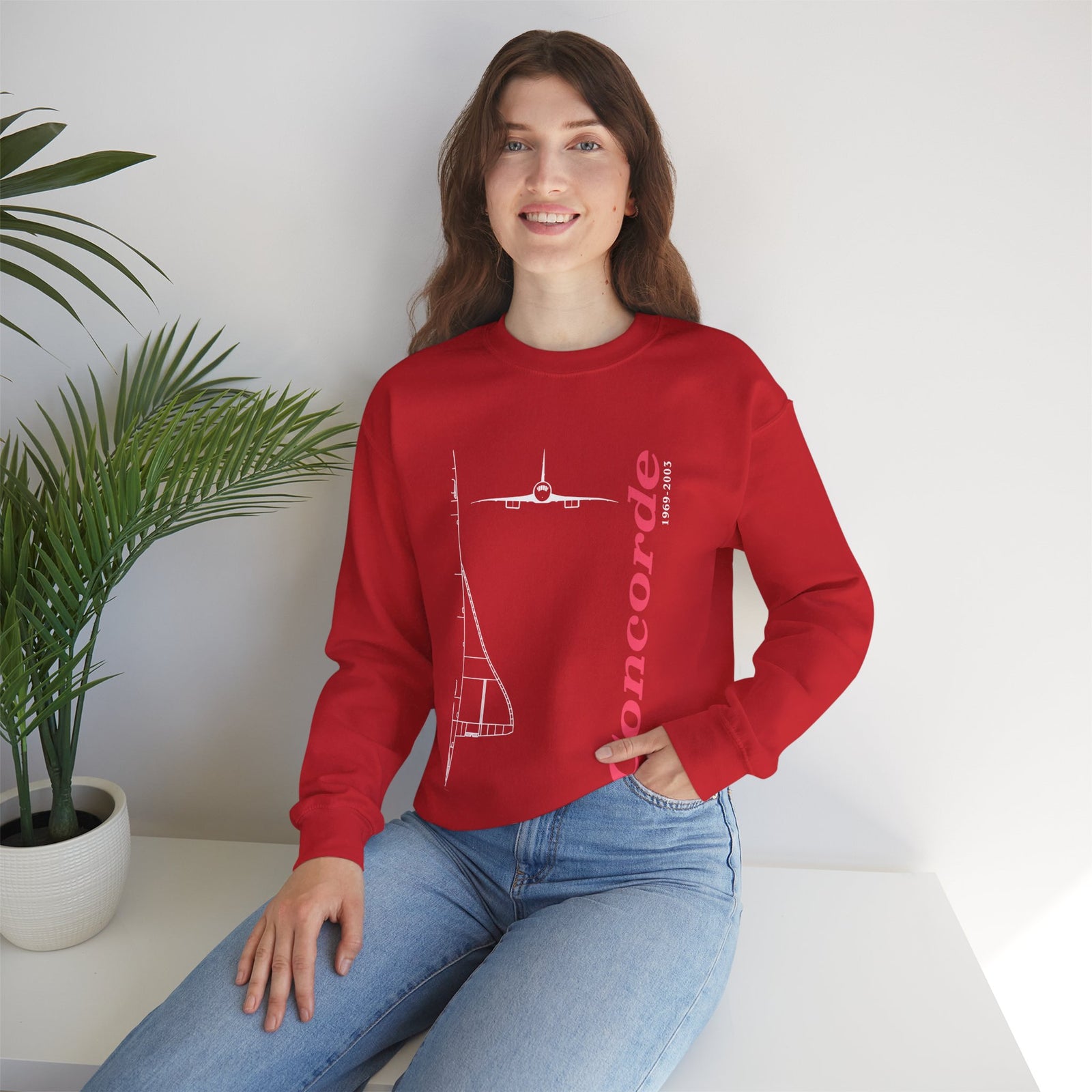 Concorde 1969- 2003 Crewneck Sweatshirt - Travel Inspiring Cozy Apparel