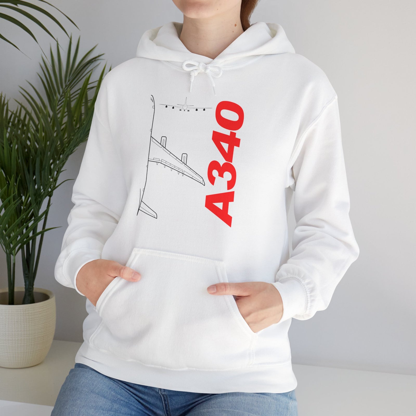 Airbus A340 - Pullover Hoodie