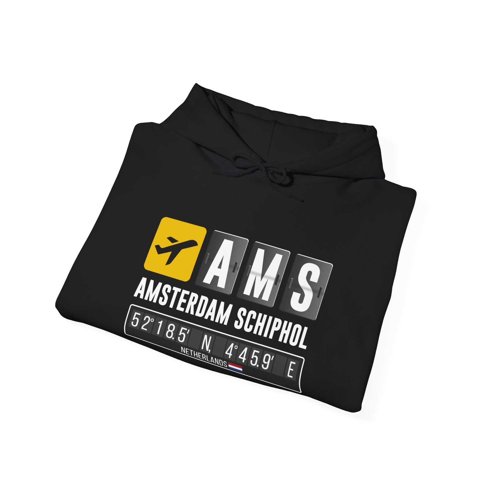 AMS Amsterdam Airport Schiphol - Pullover Hoodie