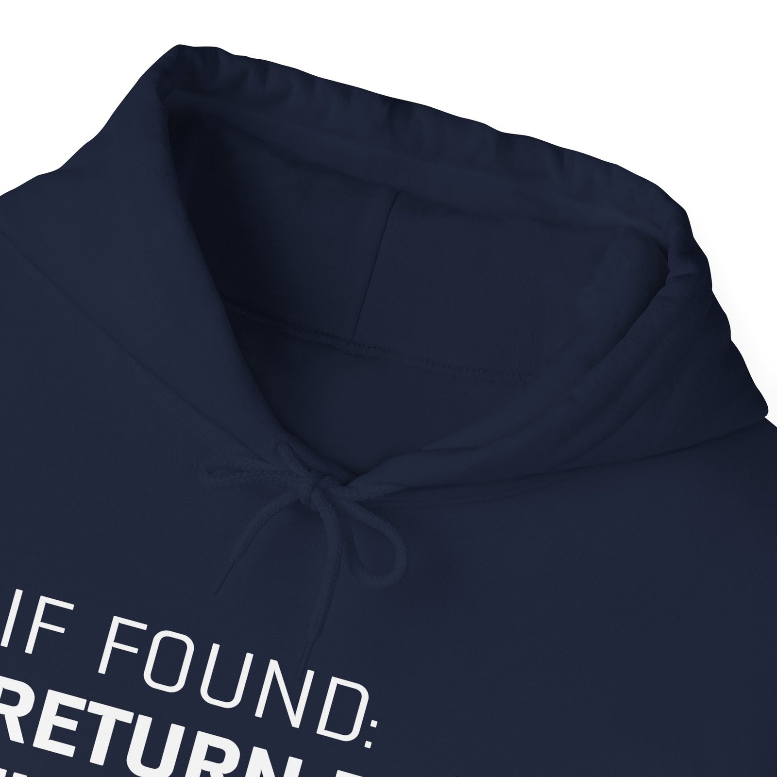 If Found: Return To First Class - Pullover Hoodie