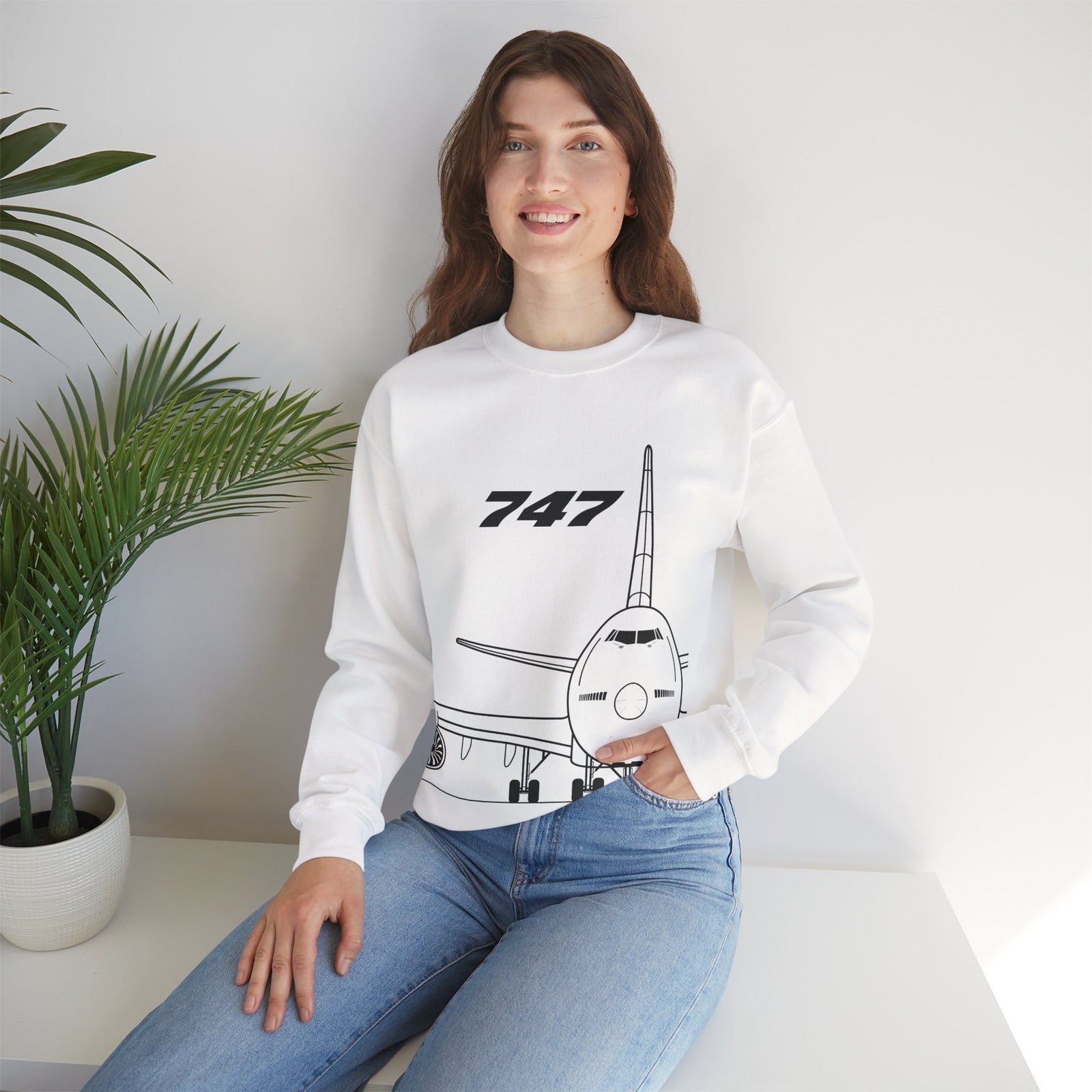 747 - Unisex Crewneck Sweatshirt