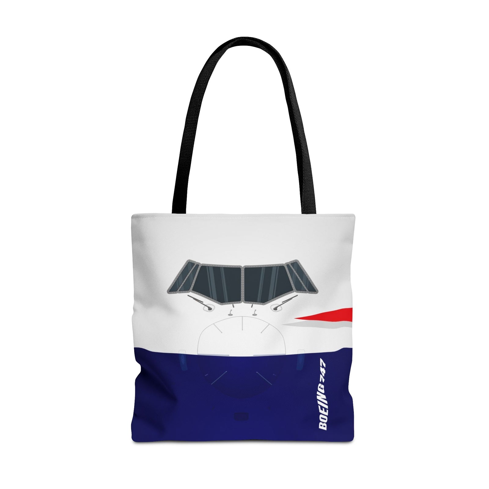 BA Tote Bag — Printed Green Travel Tote