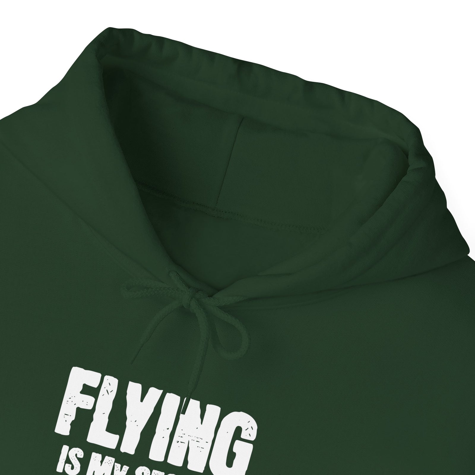 Flying Is My Second Favrite Word - Pullover Hoodie