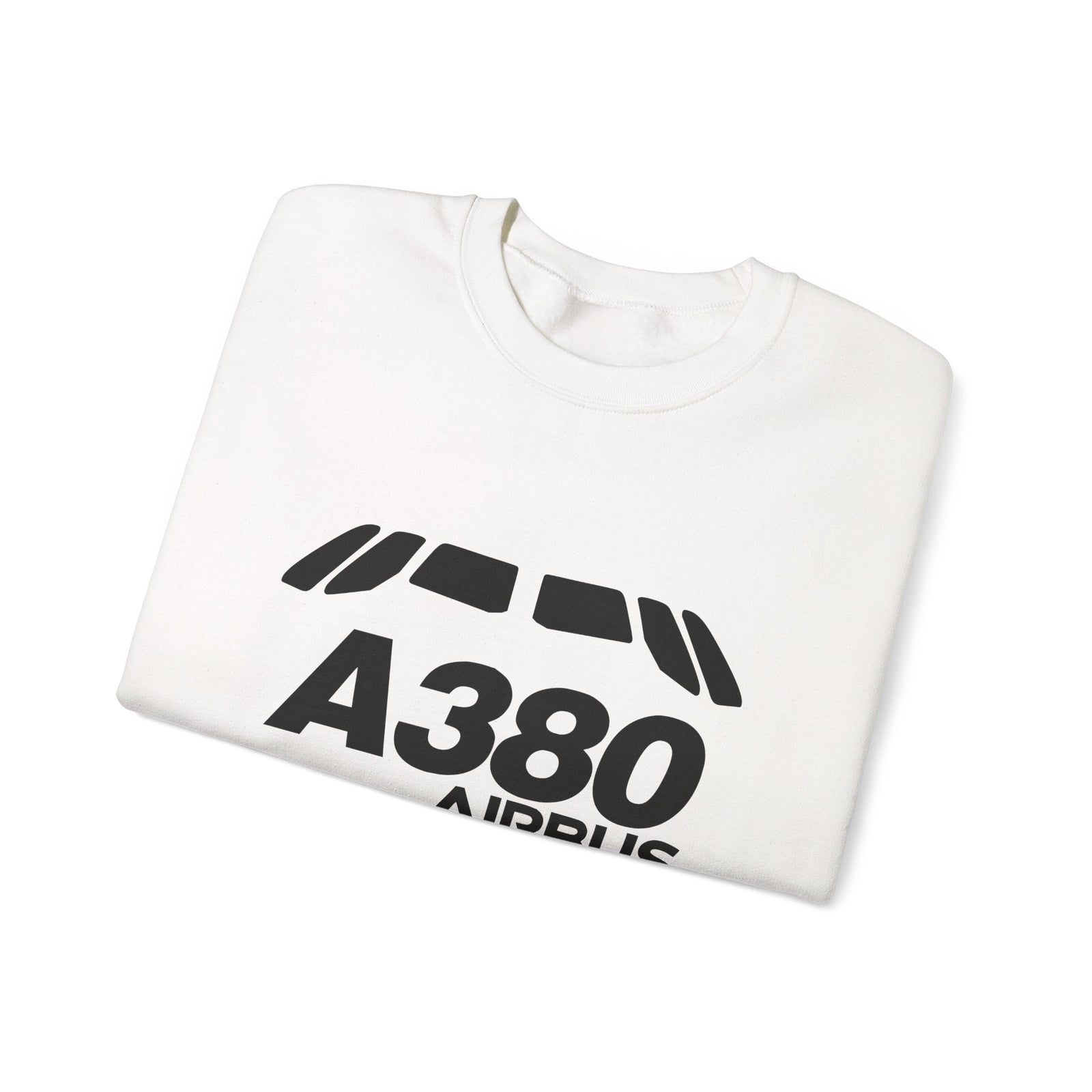 Airbus A380 Windshield Crewneck Sweatshirt - Travel Inspiring Cozy Apparel