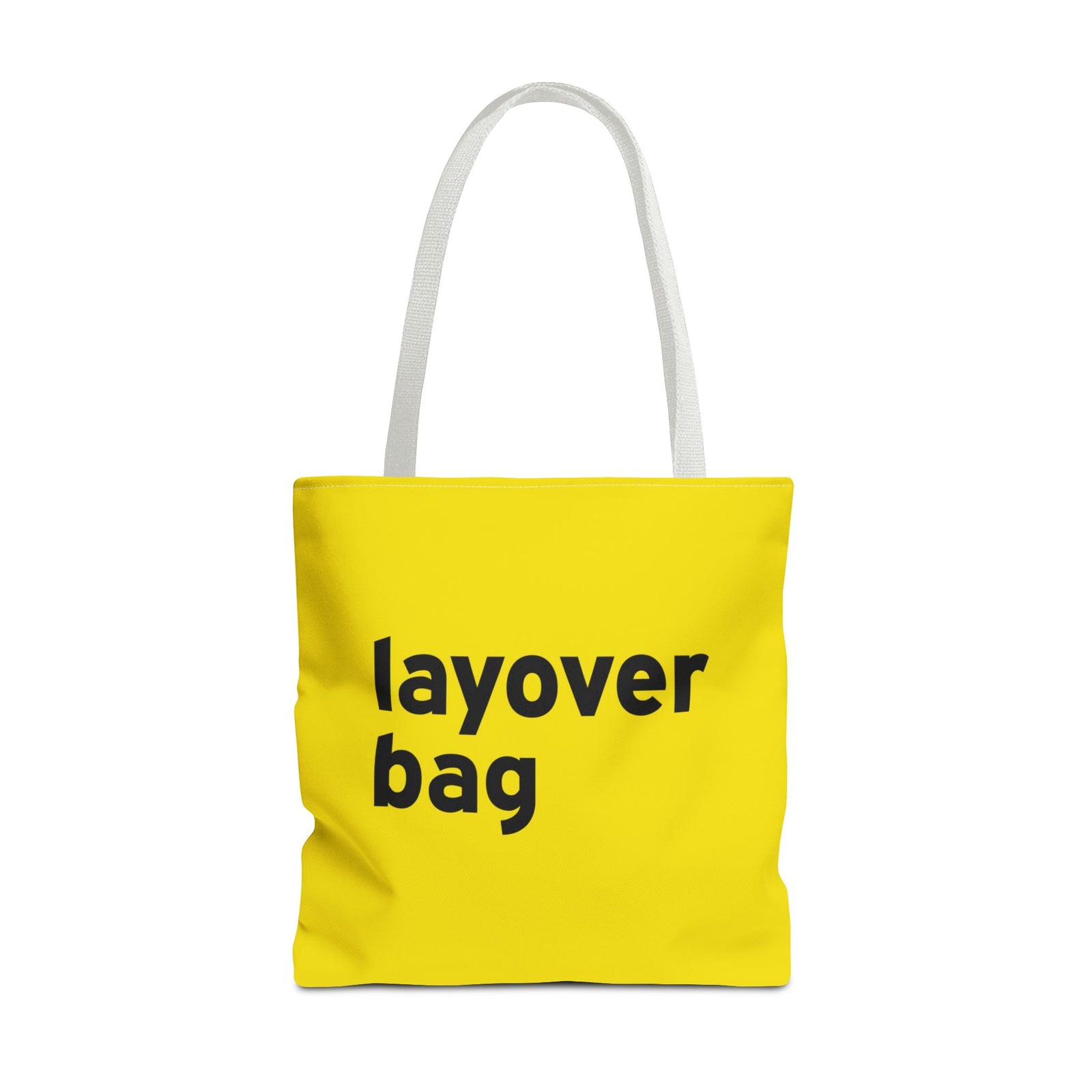 Layover Bag Tote Bag — Printed Green Travel Tote