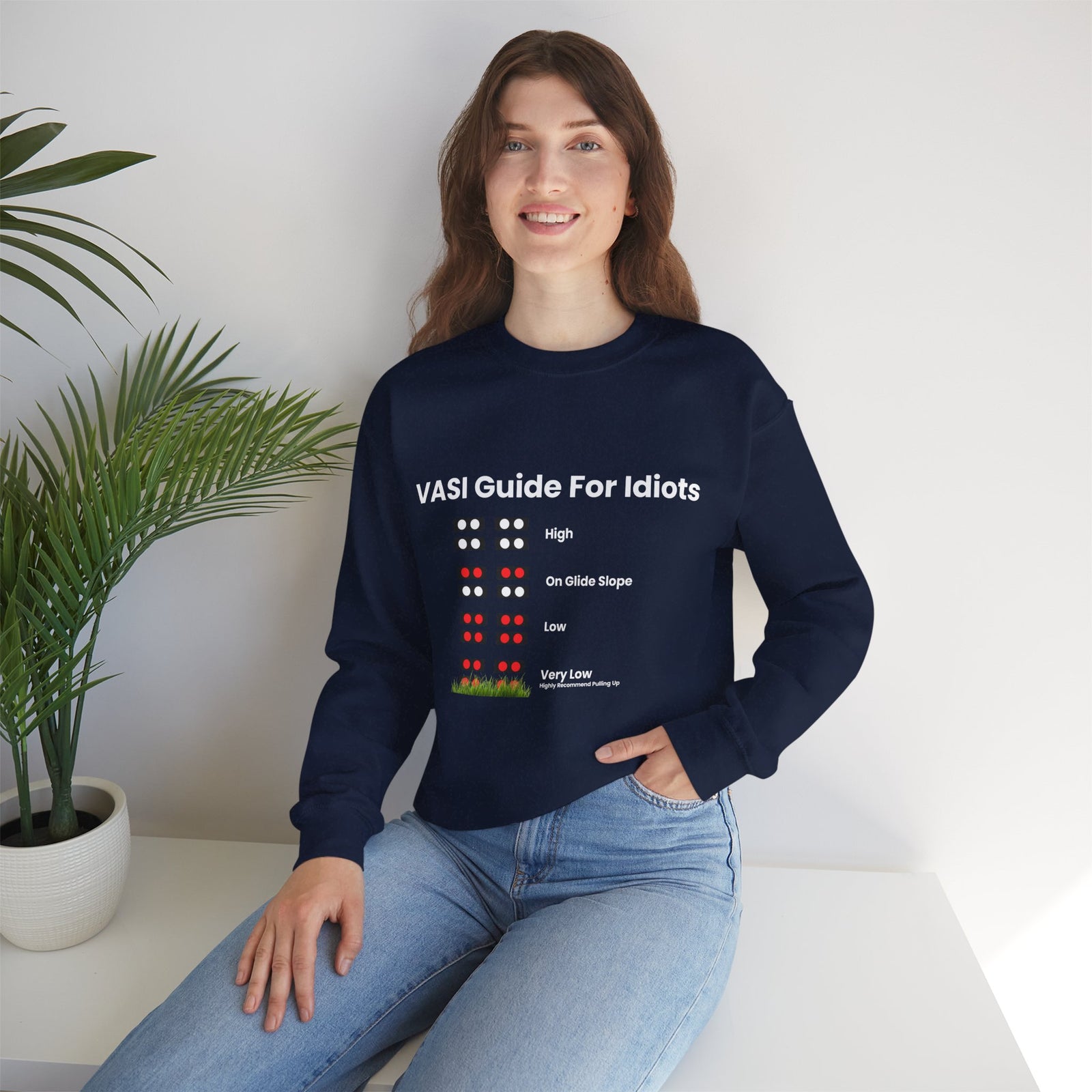 Vasi guide for idiots - Crewneck Sweatshirt