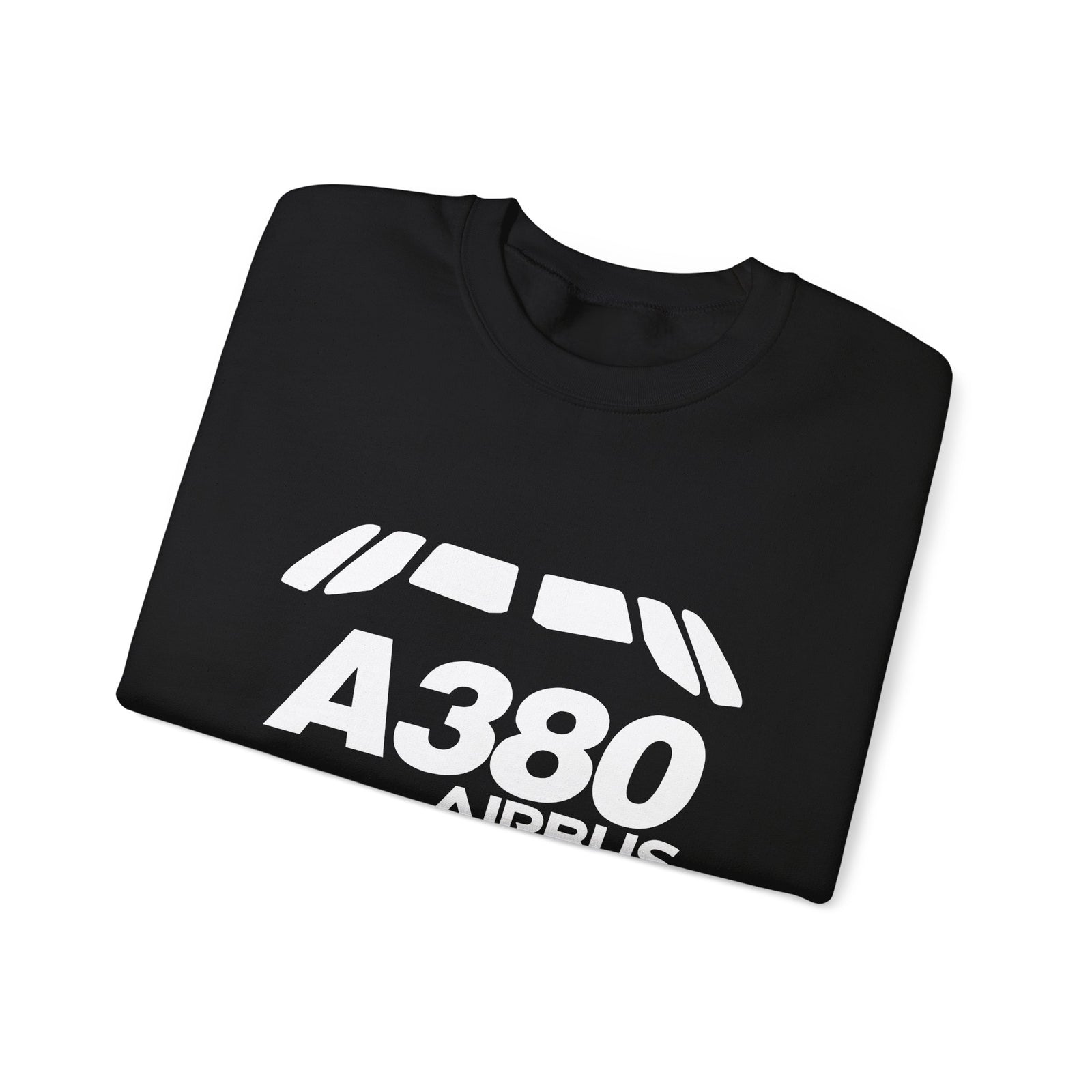 Airbus A380 Windshield Crewneck Sweatshirt - Travel Inspiring Cozy Apparel