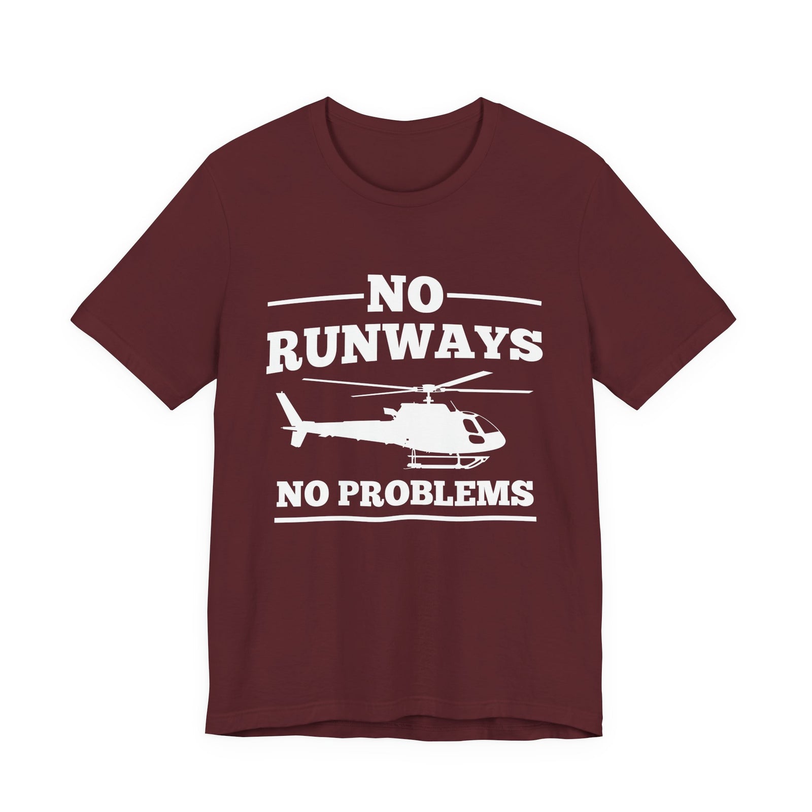 No Runways No Problem Unisex Jersey Tee - Perfect for Aviation Enthusiasts