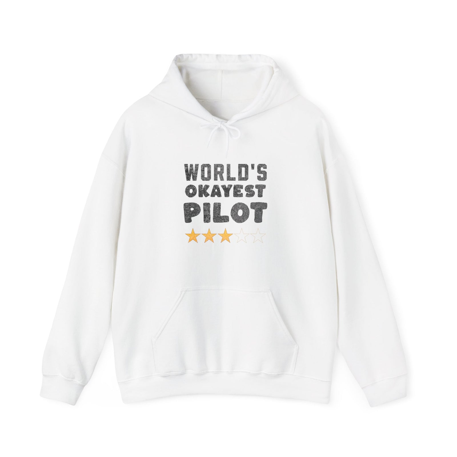 Worlds Okayest Pilot - Pullover Hoodie