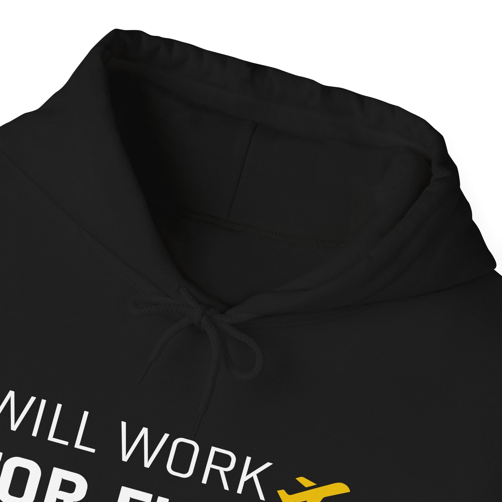 Will Work For Flight Upgrades - Pullover Hoodie