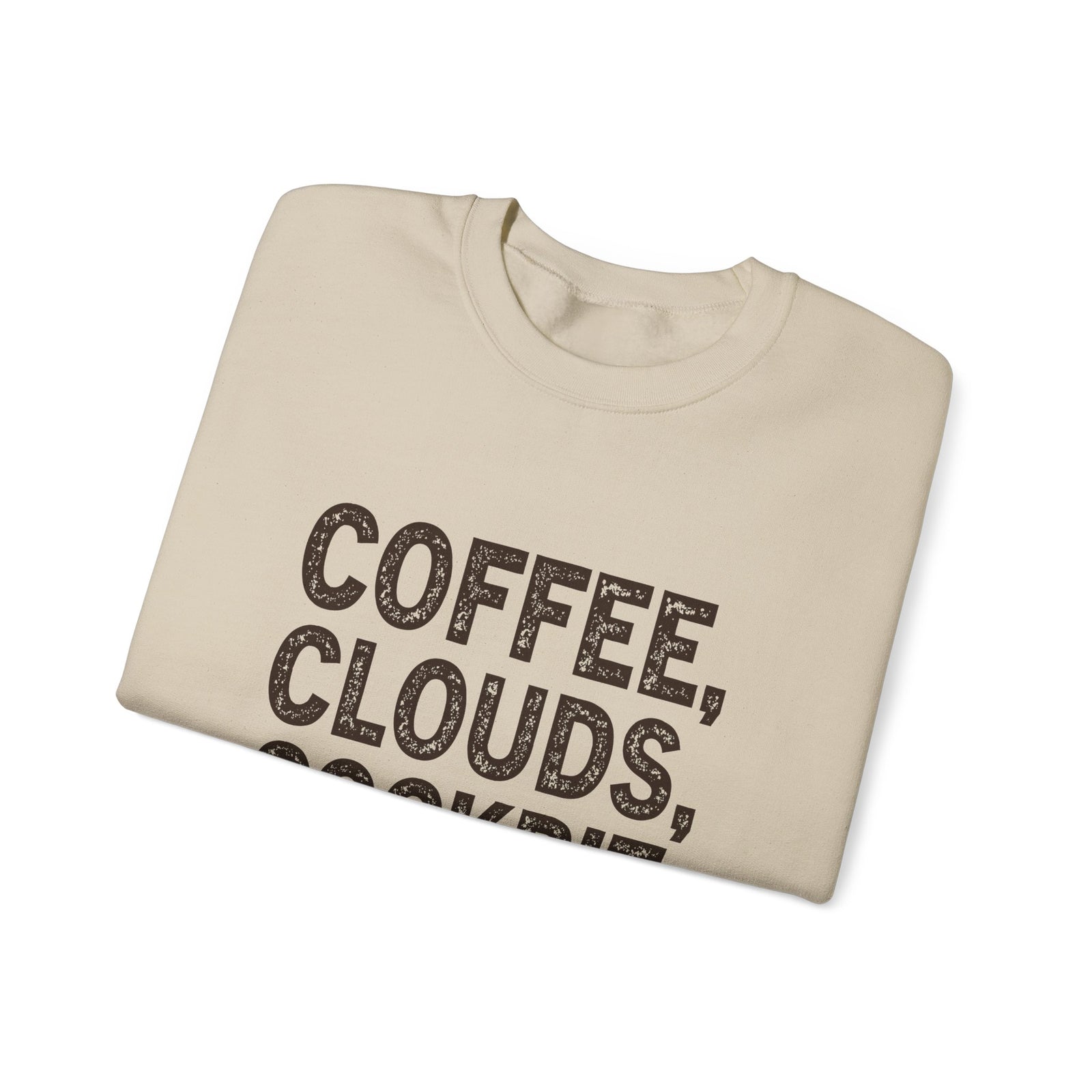 Coffee Clouds Cockpit Crewneck Sweatshirt - Travel Inspiring Cozy Apparel