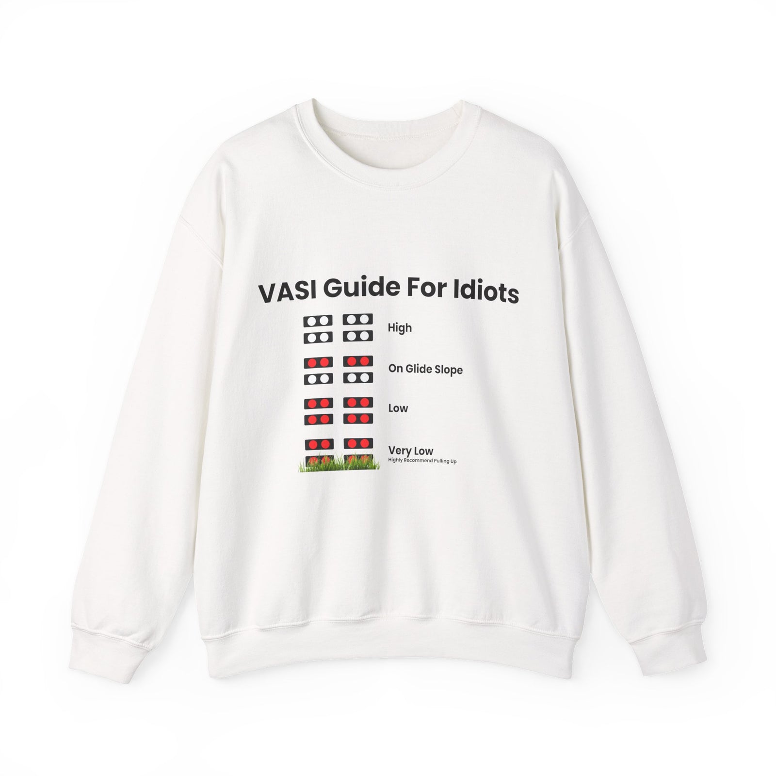 Vasi guide for idiots - Crewneck Sweatshirt