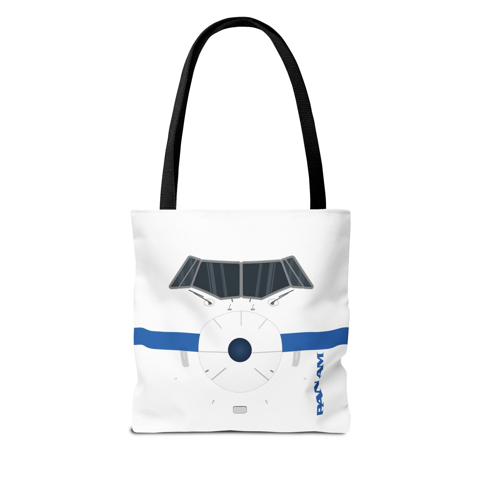 Pan Am Tote Bag — Printed Green Travel Tote