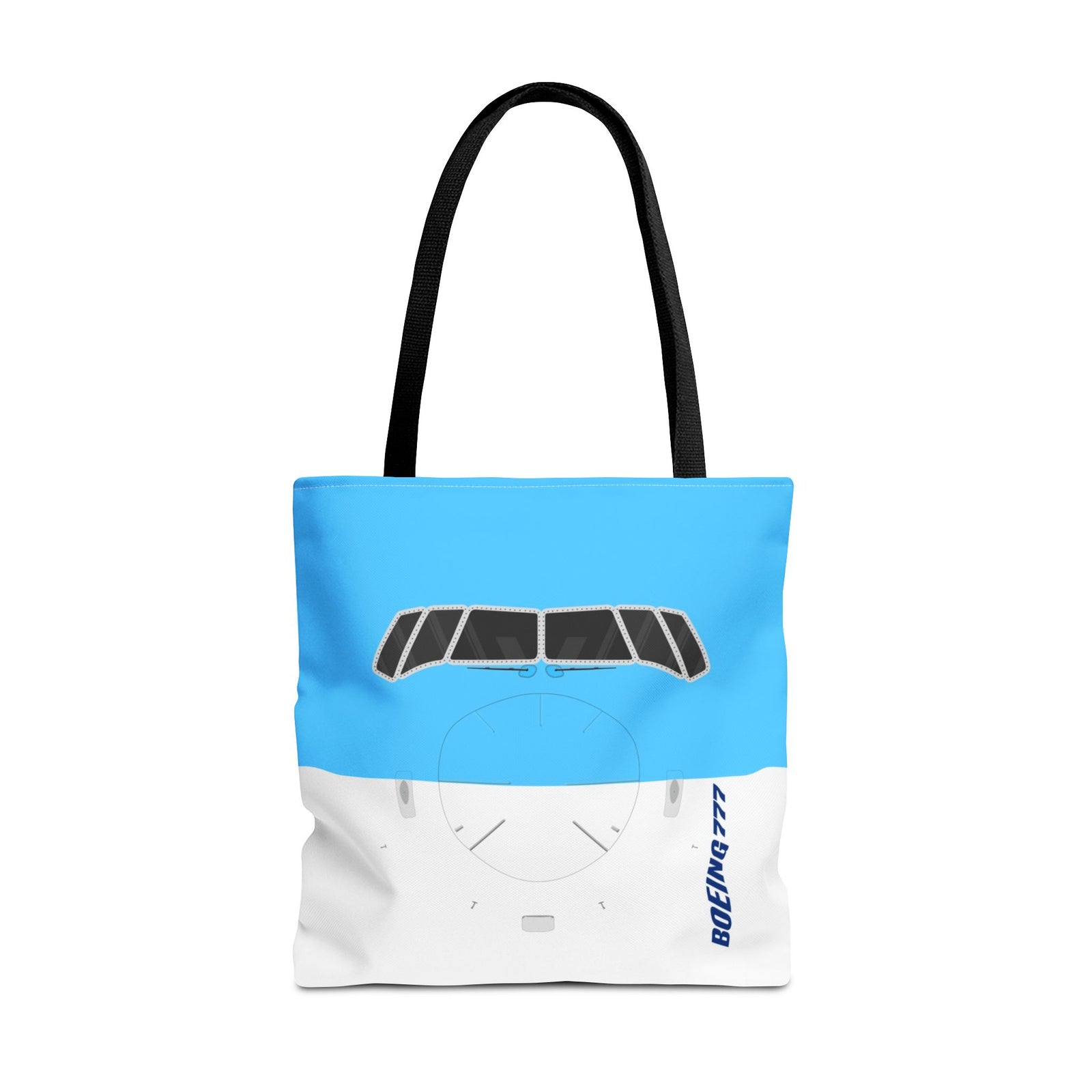 787 Tote Bag — Printed Green Travel Tote