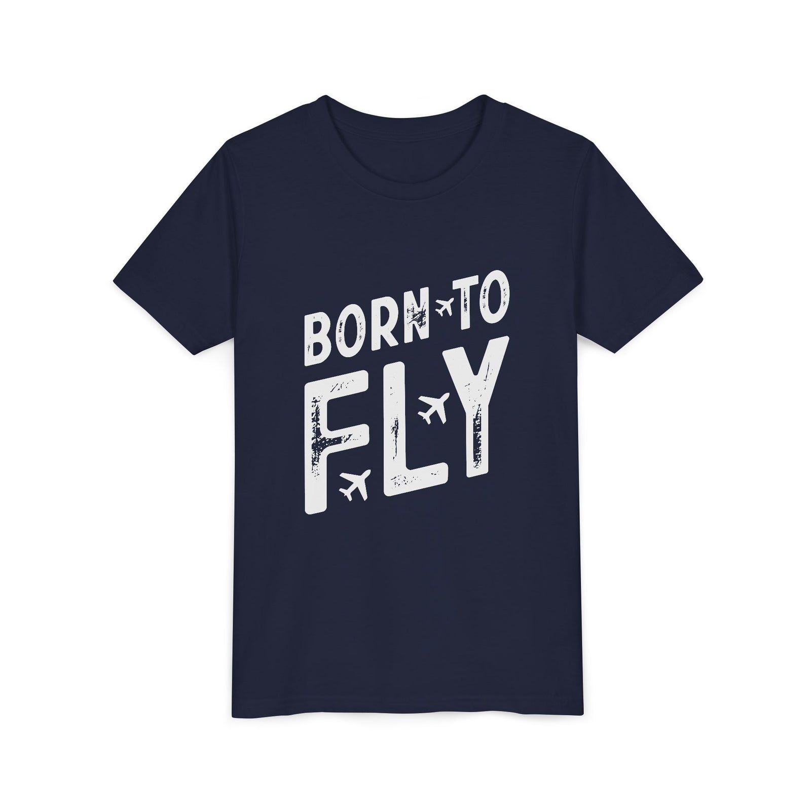 Born To Fly - Unisex Youth Short Sleeve Tee
