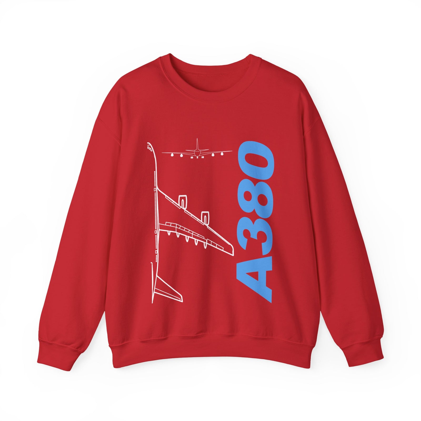 Airbus A380 Crewneck Sweatshirt - Travel Inspiring Cozy Apparel
