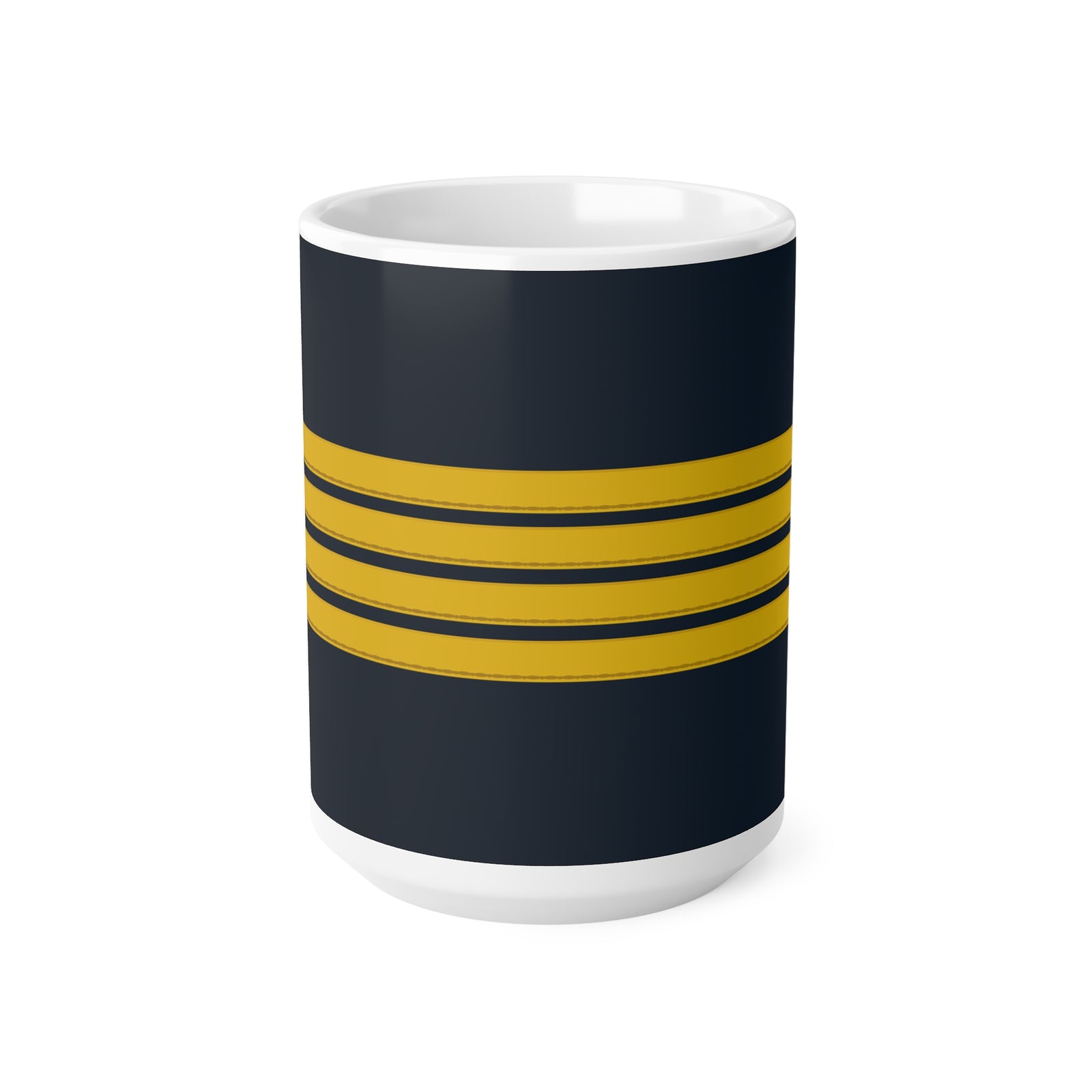 Navy Pilot Stripes - Mug 15OZ