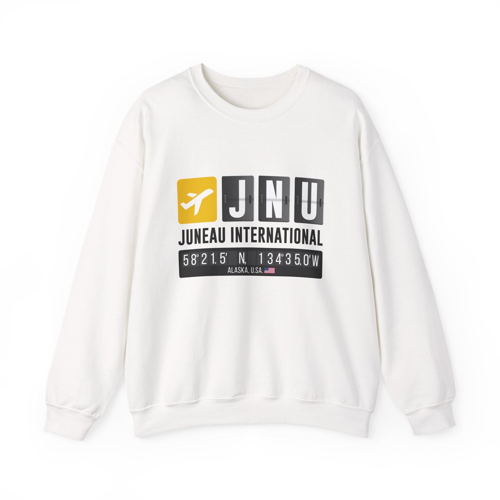 JNU Juneau International Airport - Crewneck Sweatshirt