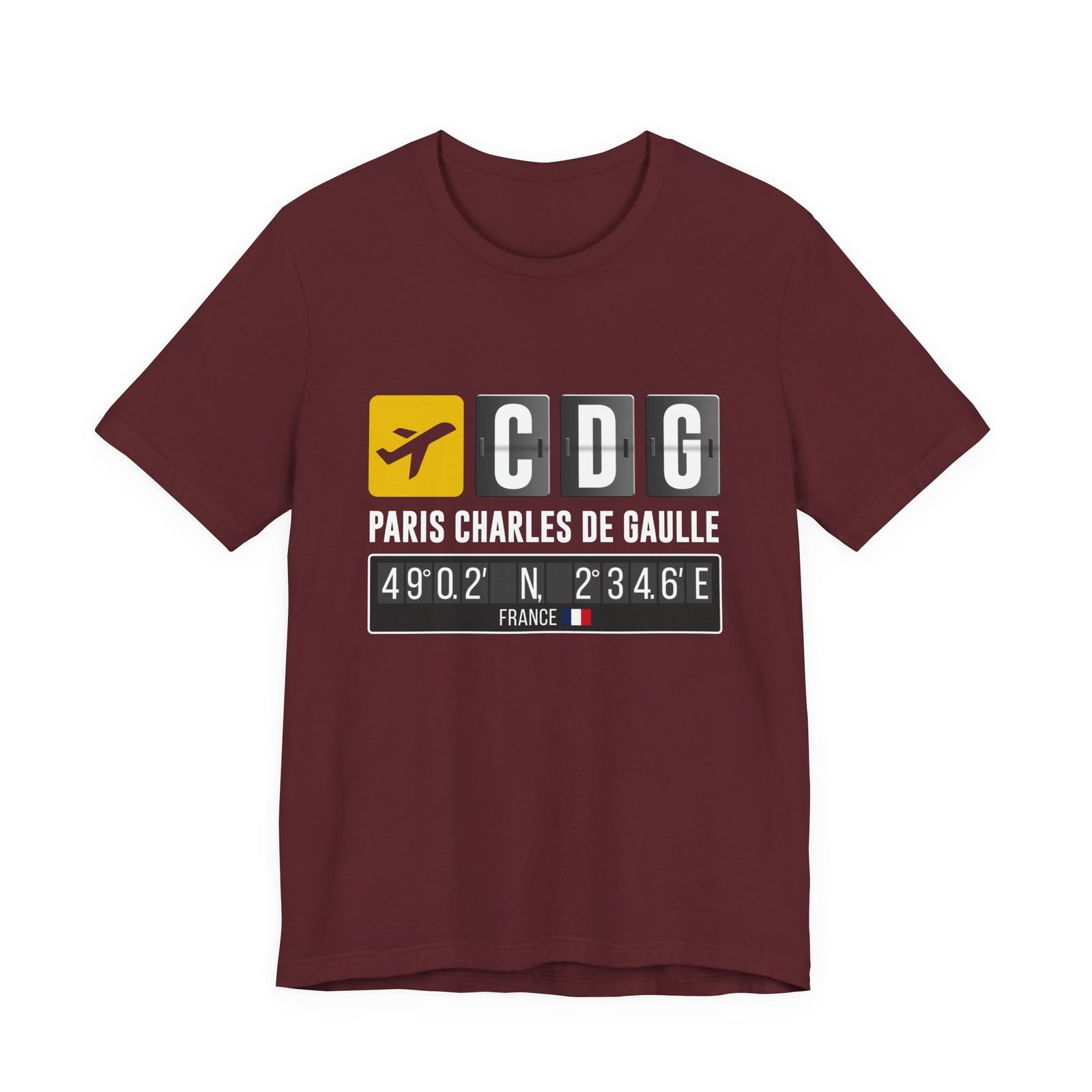 CDG Charles De Gaulle - Unisex Jersey Tee